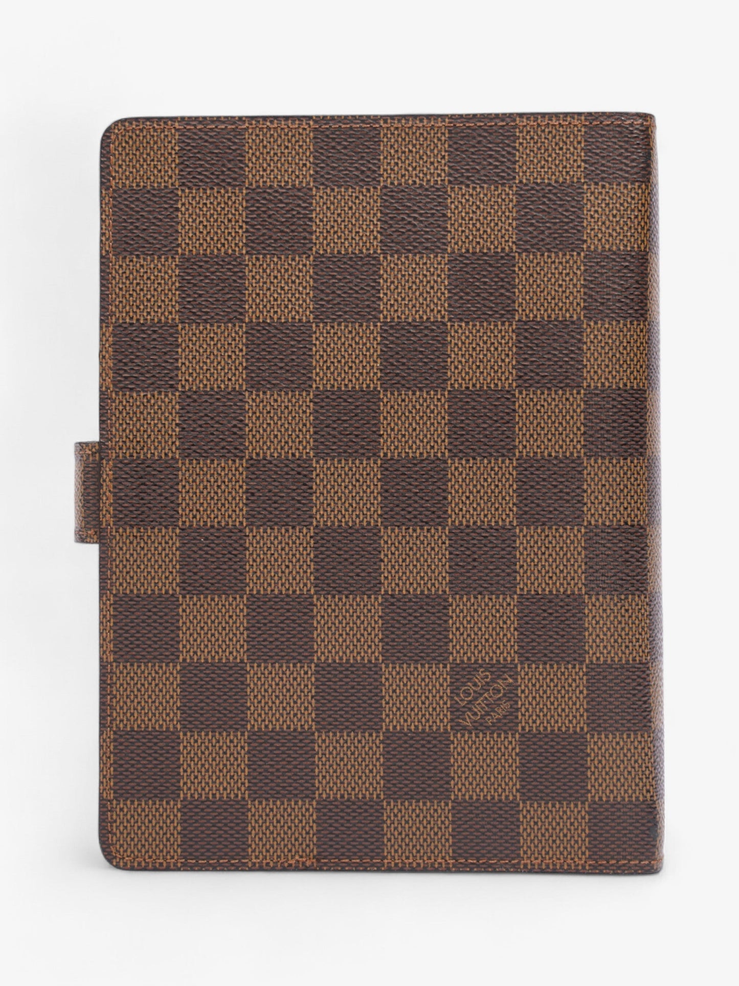 Louis Vuitton Agenda Cover Damier Ebene / Gold Coated Canvas Medium