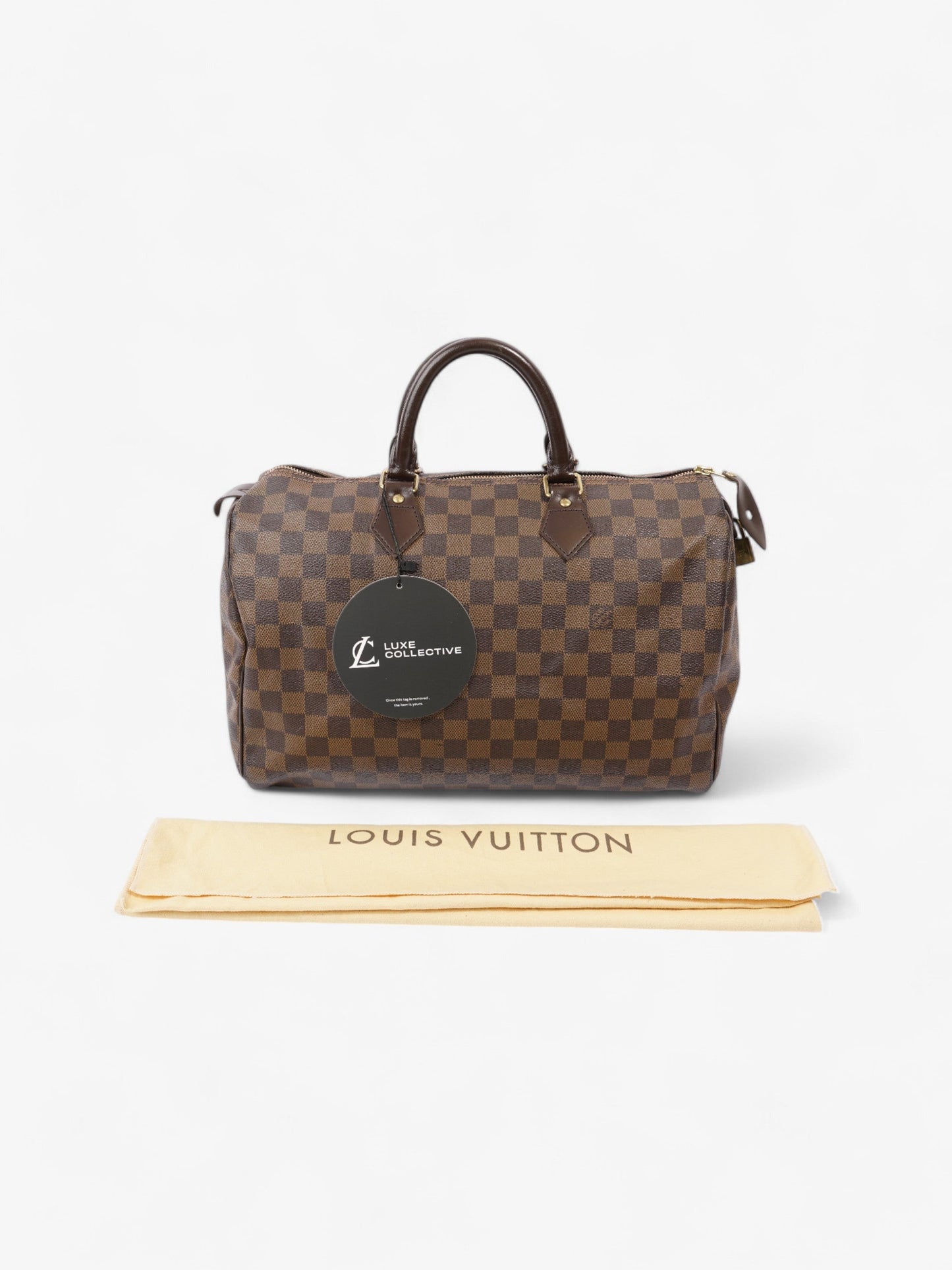 Louis Vuitton Speedy Damier Ebene Canvas 35