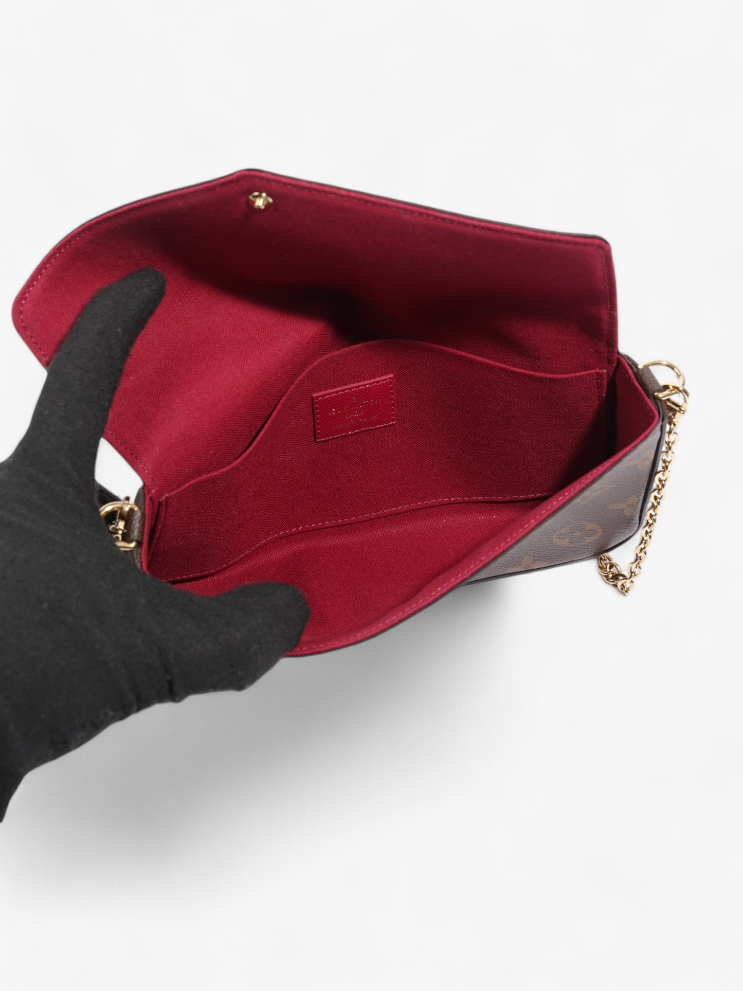 Louis Vuitton Pochette Felicie Monogram Coated Canvas