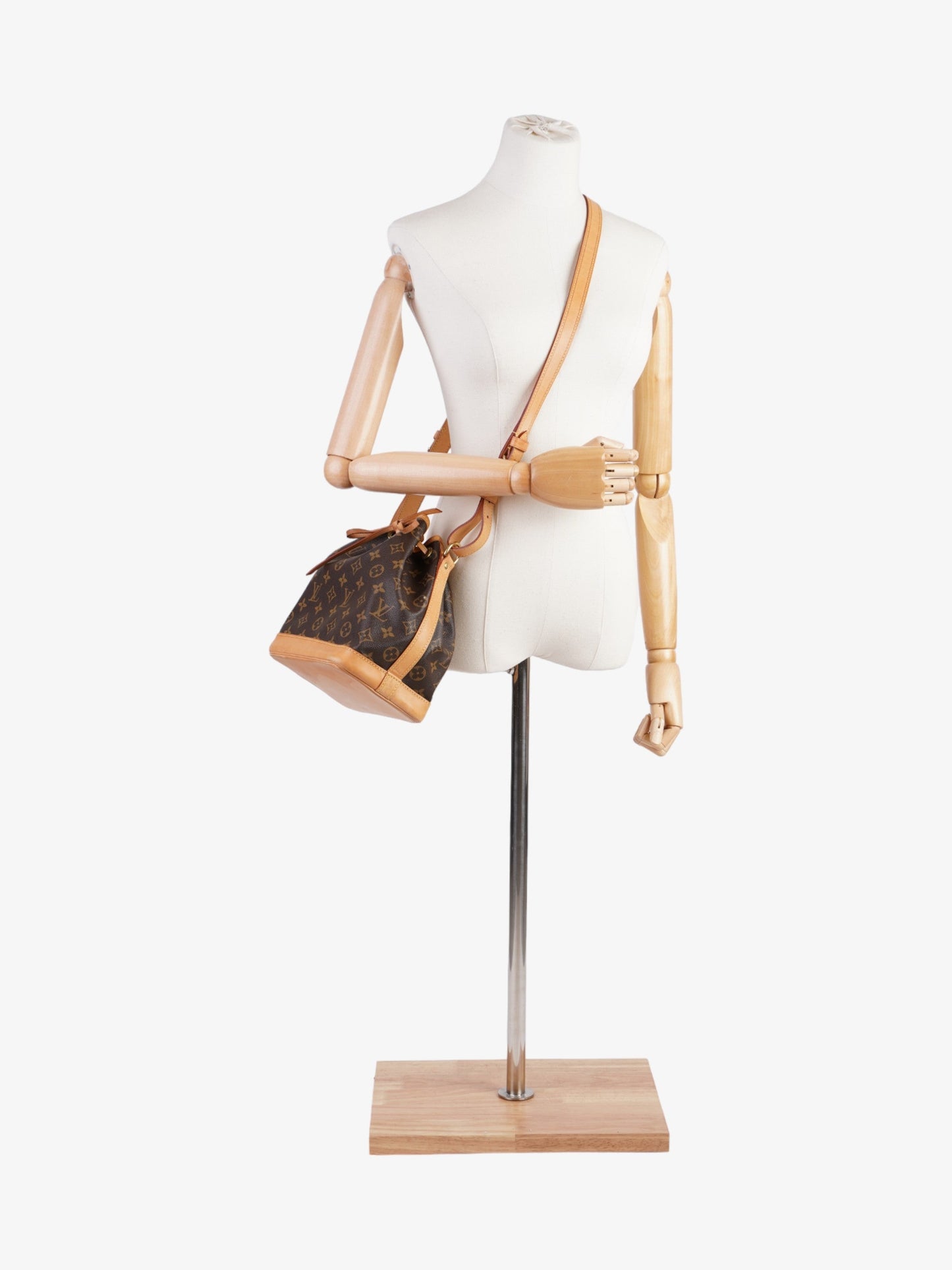 Louis Vuitton No茅 BB Bucket Monogram Coated Canvas