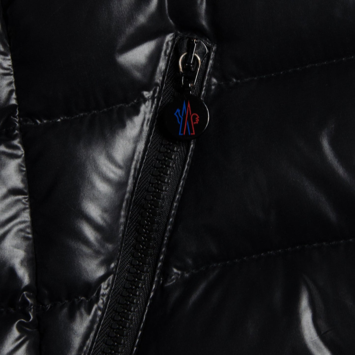 Black Hooded Down Puffer Jacket
