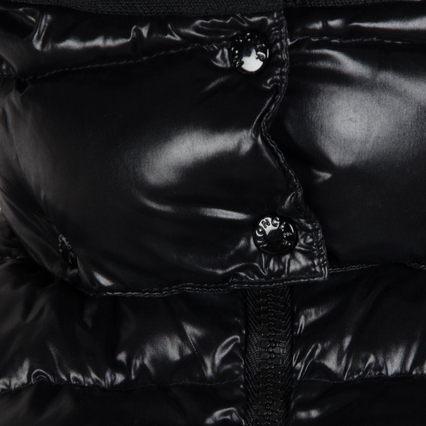 Black Hooded Down Puffer Jacket