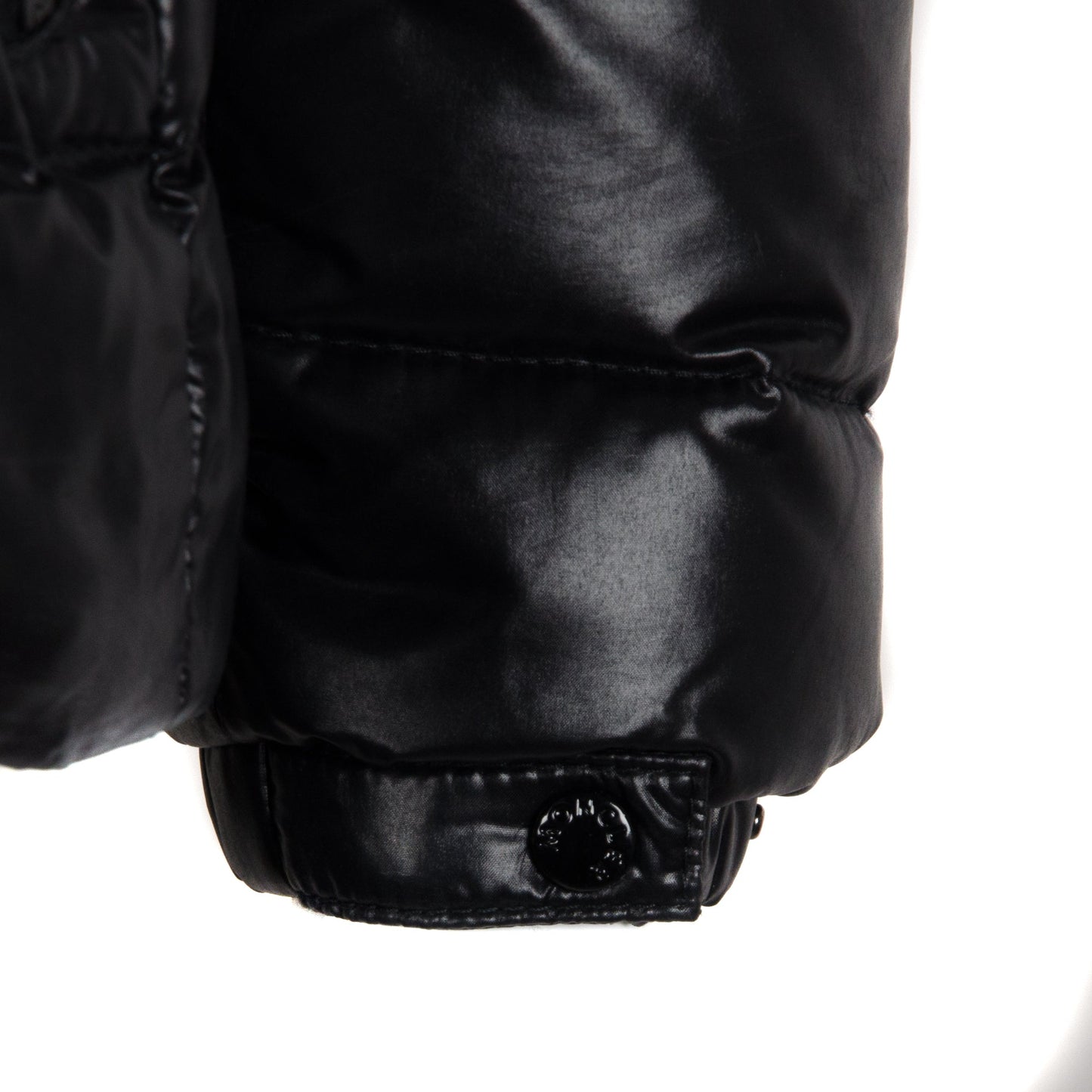 Black Hooded Down Puffer Jacket
