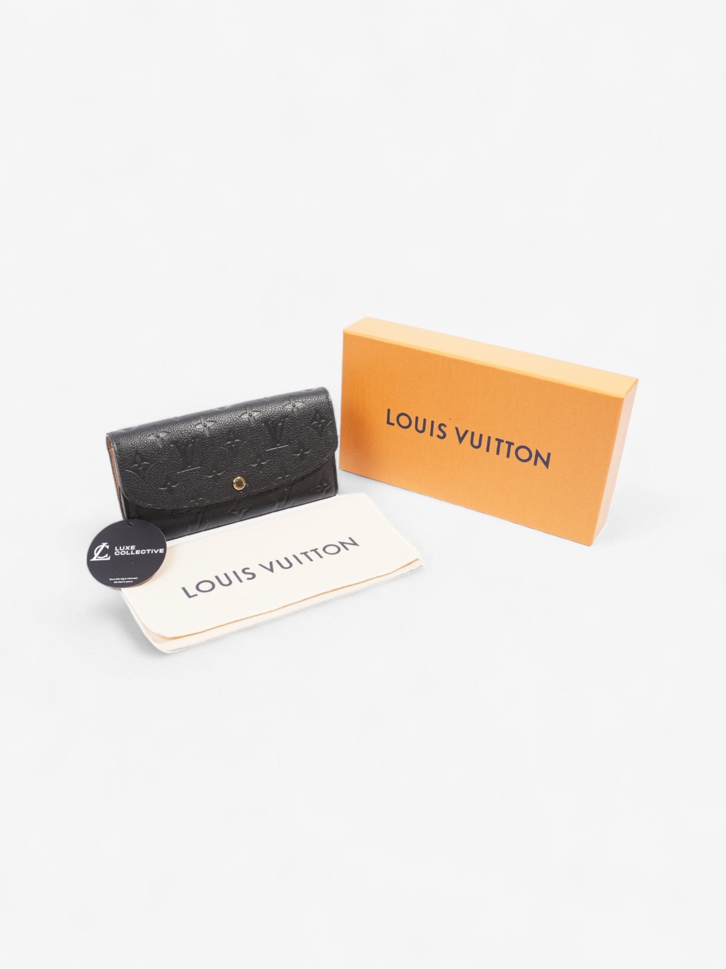 Louis Vuitton Portefeuille Emily Wallet Monogram Empreinte Leather