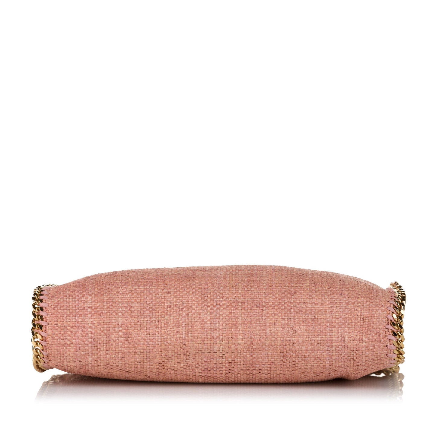 Pink Stella McCartney Falabella Boucle Fold-Over Tote Bag