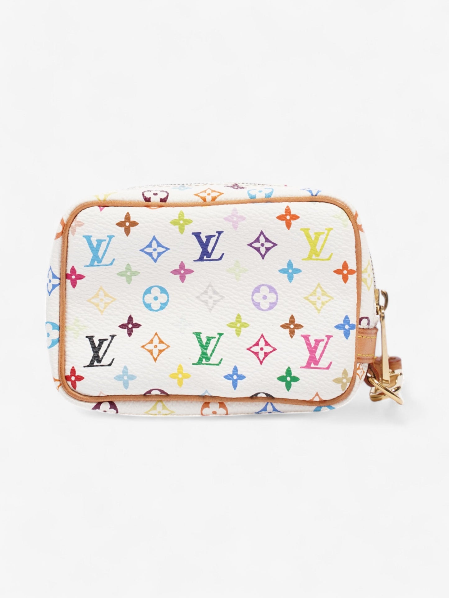 Louis Vuitton Wapity Wristlet White / Monogram Multicolour Coated Canvas