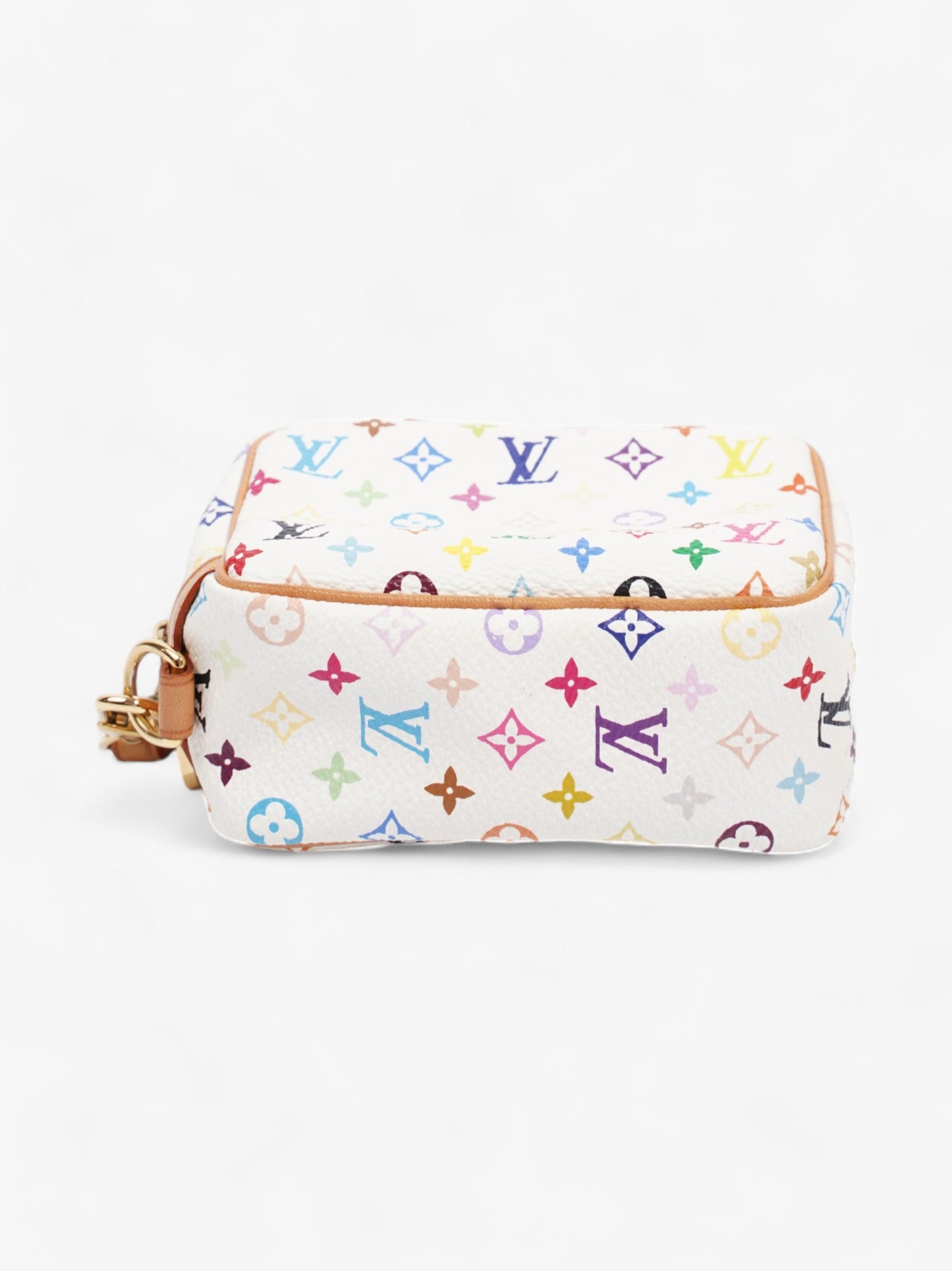Louis Vuitton Wapity Wristlet White / Monogram Multicolour Coated Canvas