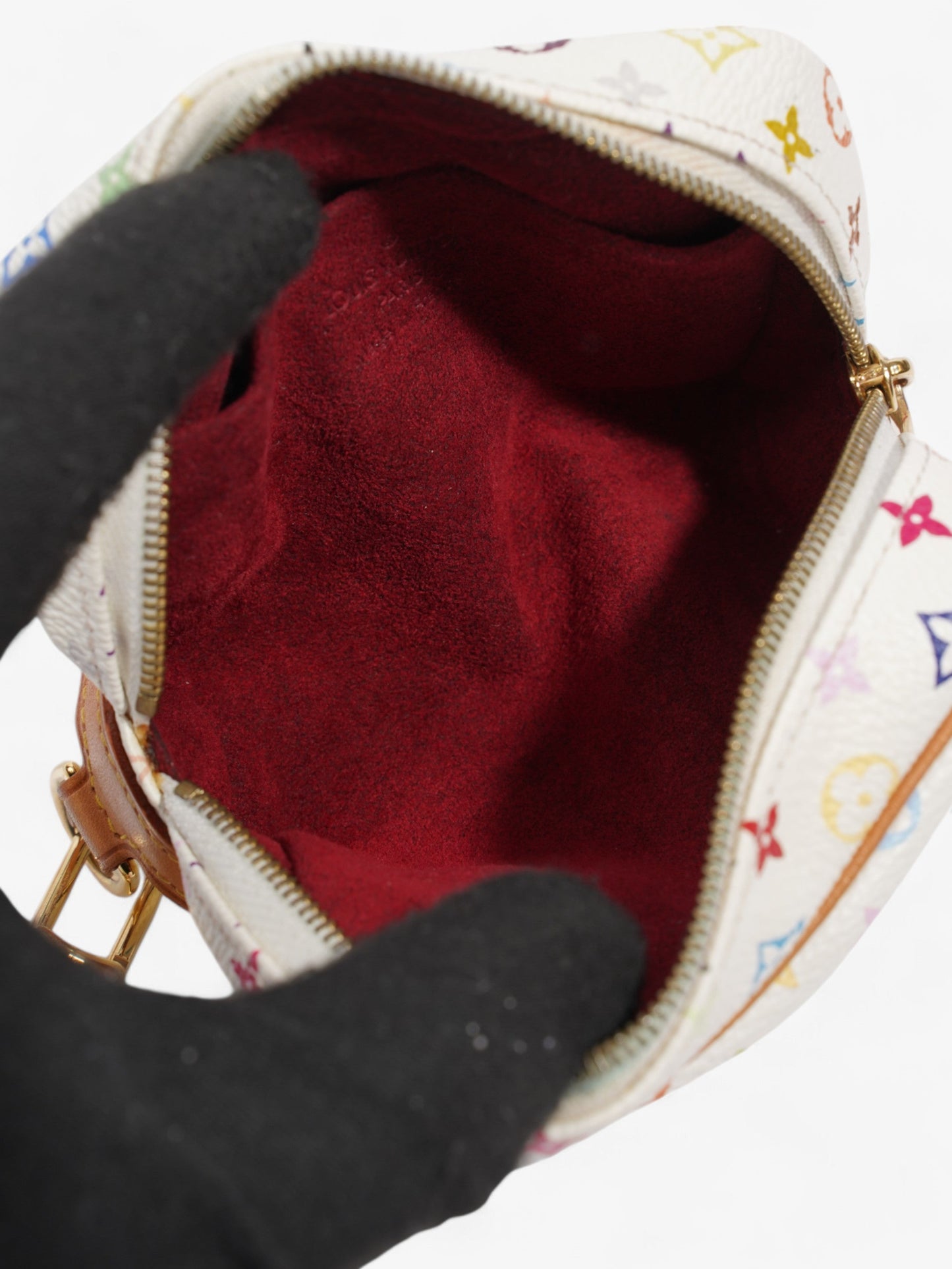 Louis Vuitton Wapity Wristlet White / Monogram Multicolour Coated Canvas