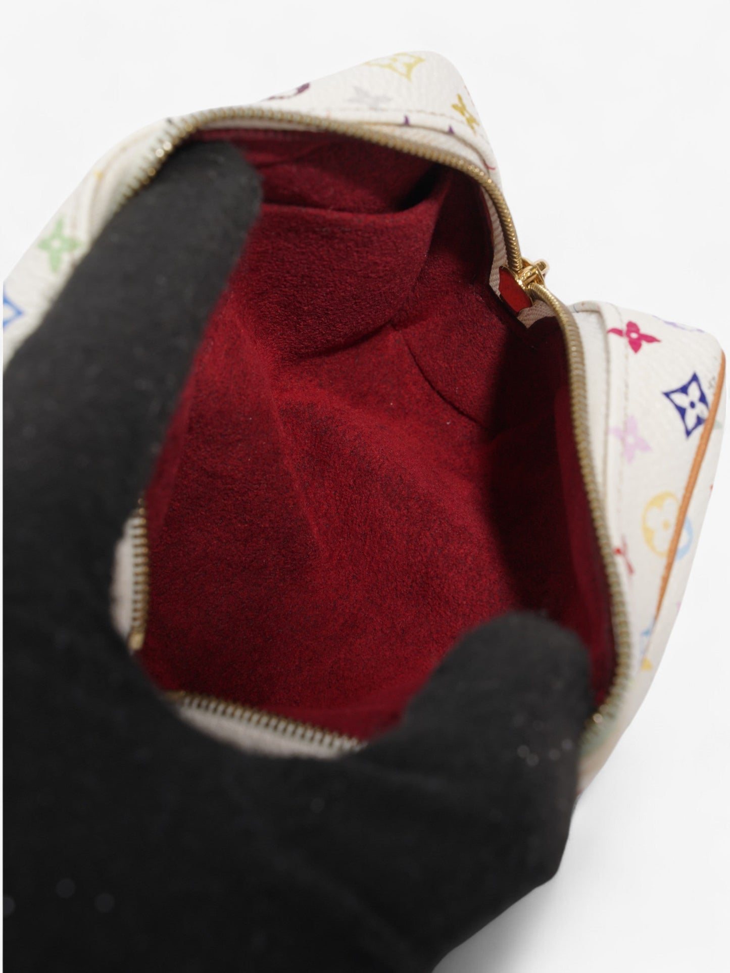Louis Vuitton Wapity Wristlet White / Monogram Multicolour Coated Canvas