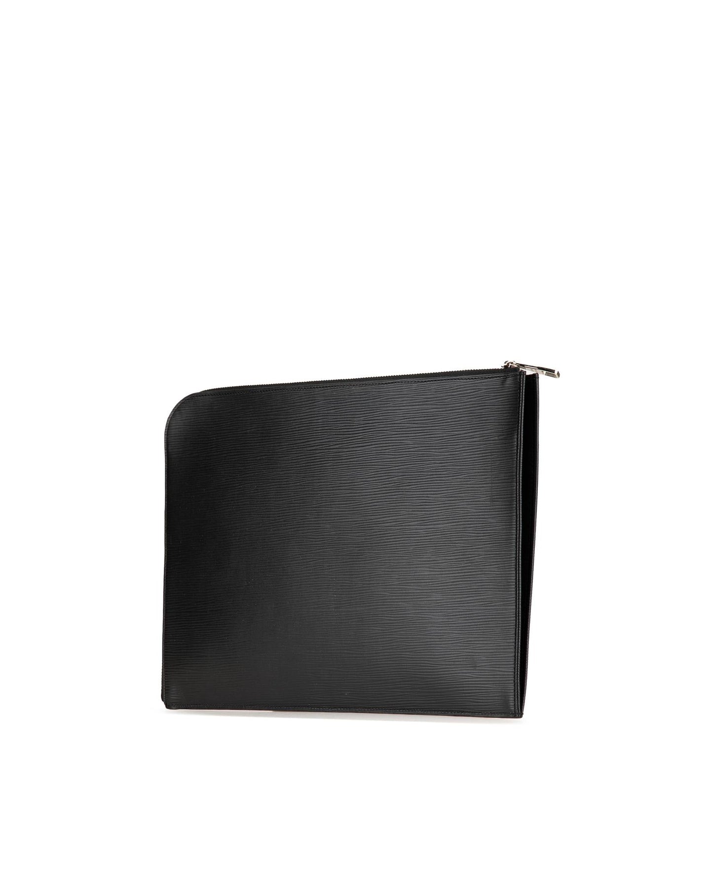 Epi Leather Pochette with Zip Closure and Interior Slip Pocket