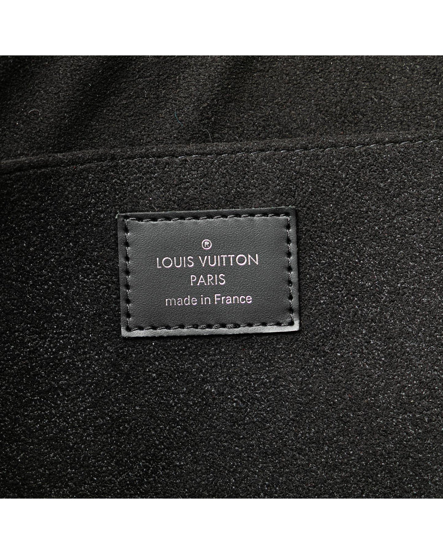 Epi Leather Pochette with Zip Closure and Interior Slip Pocket