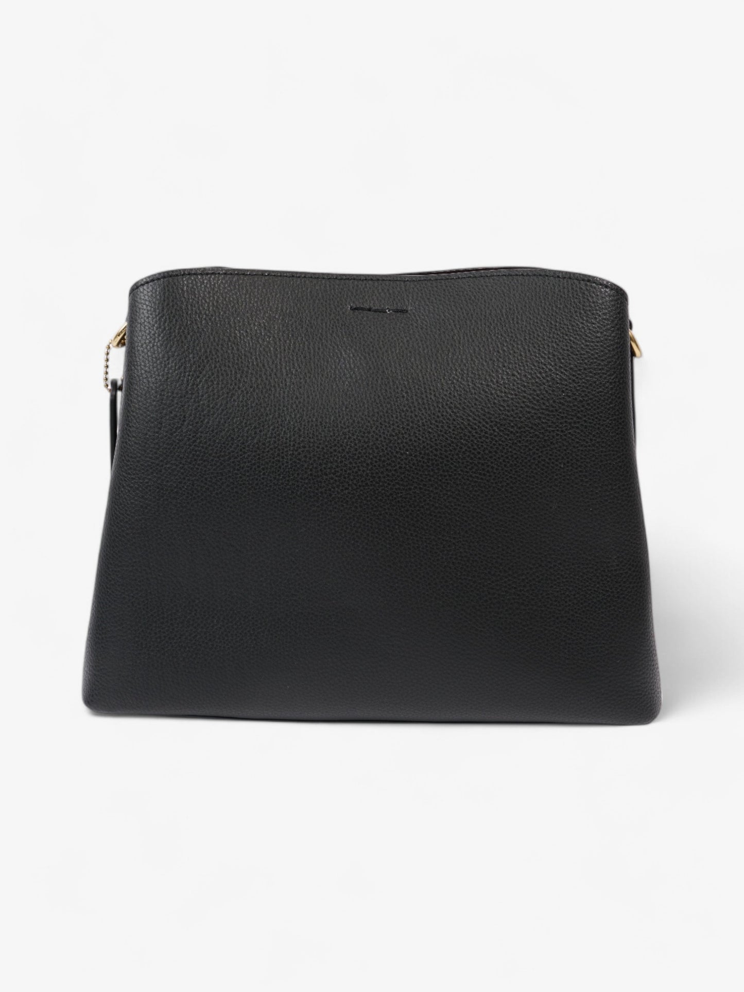 Coach Willow Bucket Bag Black Grained Leather