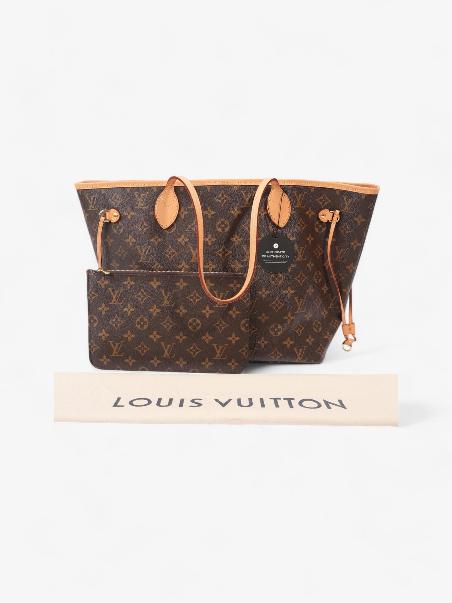 Louis Vuitton Neverfull Monogram Coated Canvas MM