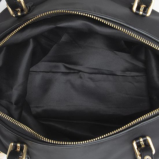 Moschino Nylon Leather Tote