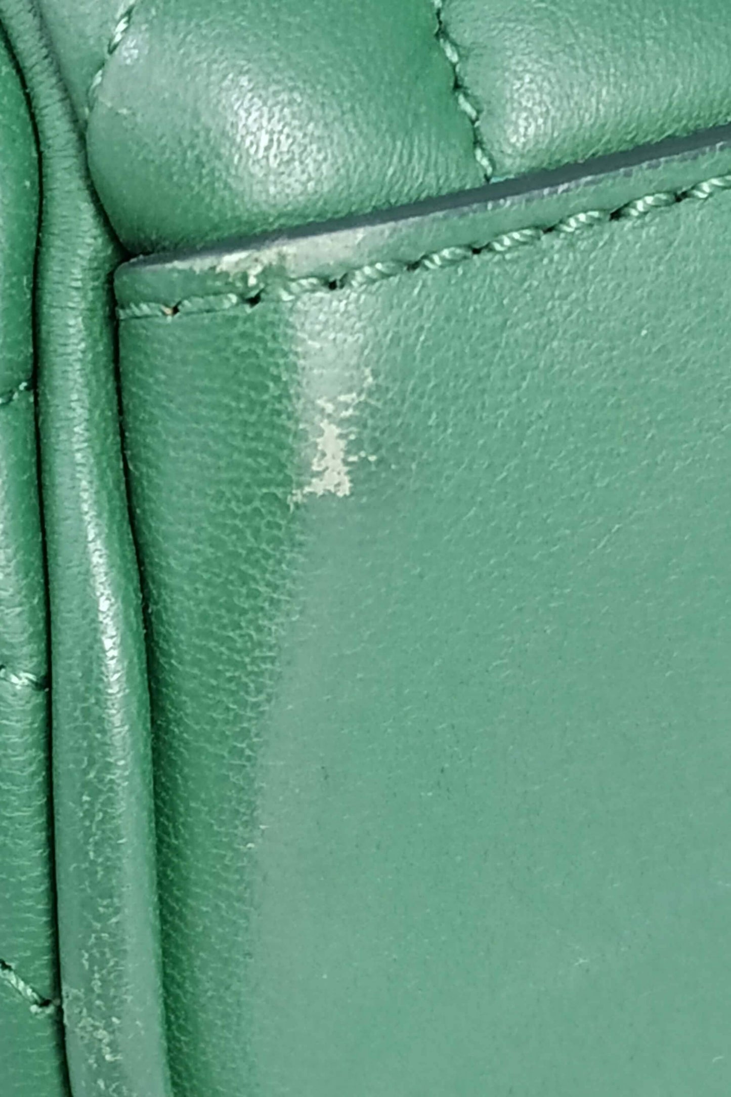 Cara Delevingne Quilted Backpack Green