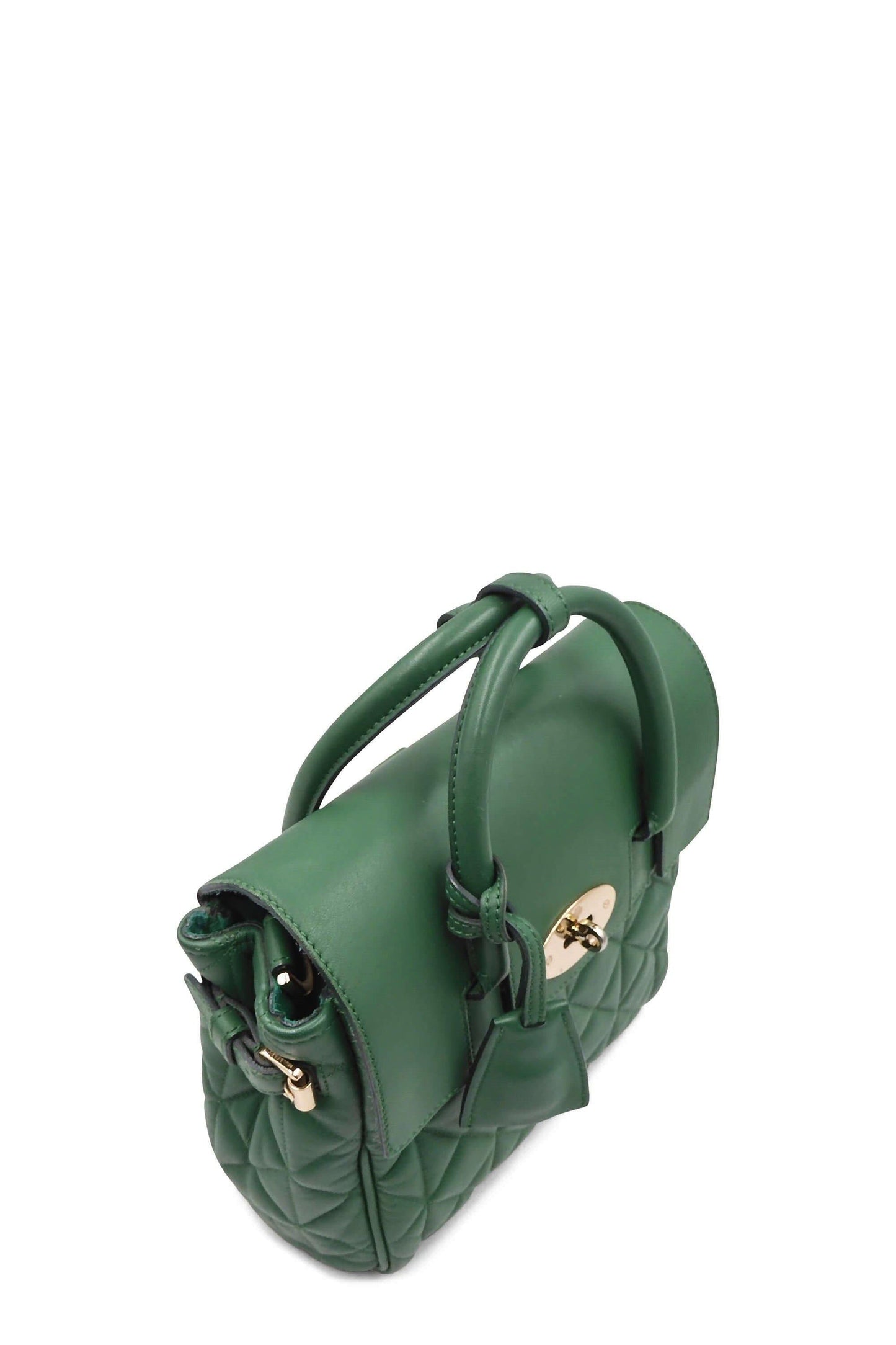 Cara Delevingne Quilted Backpack Green
