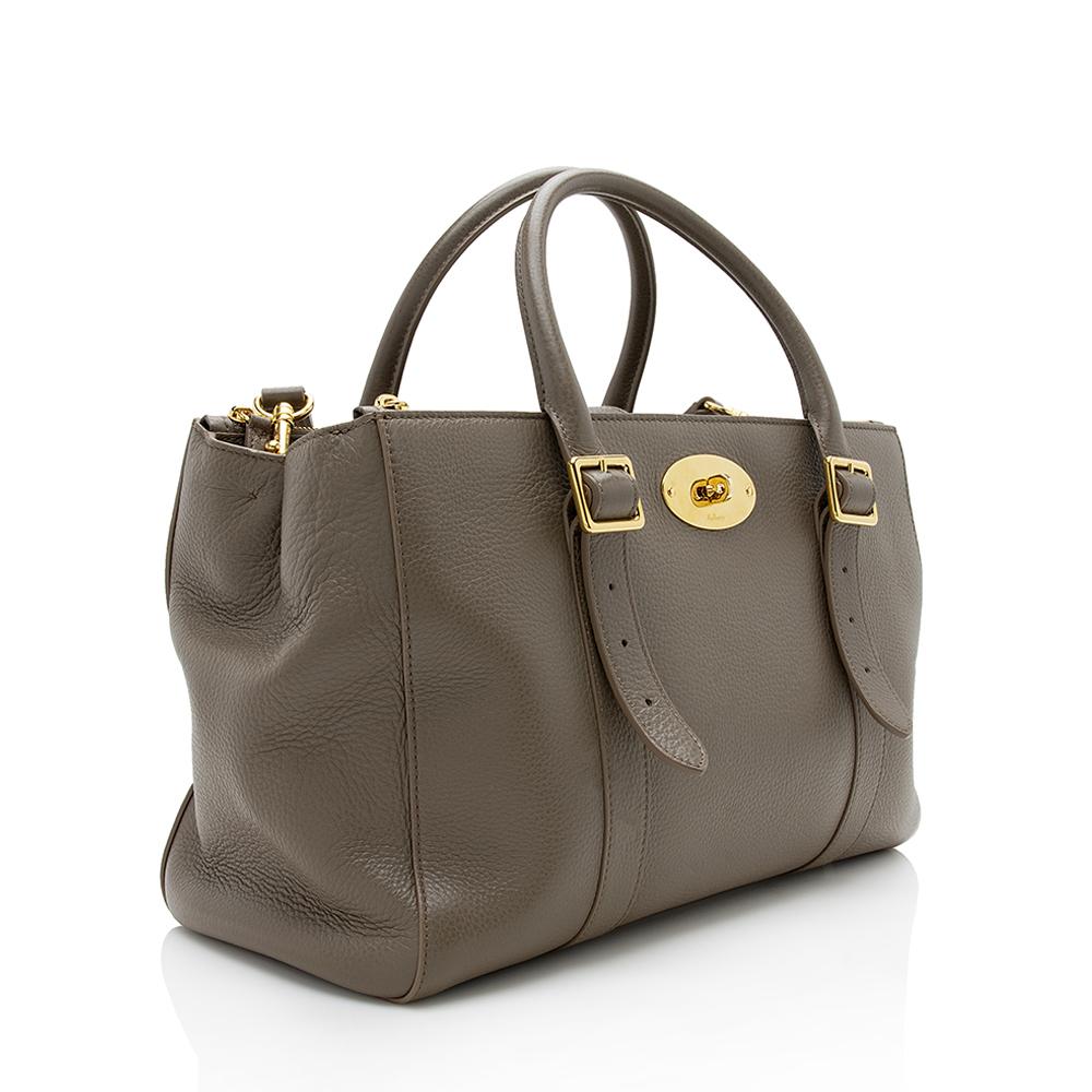 Mulberry Leather Bayswater Double-Zip Tote (SHF-11772)