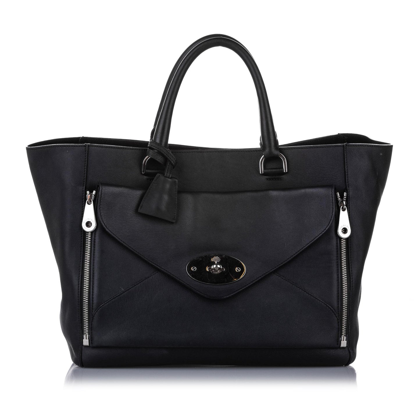 Mulberry Willow Leather Tote Bag (SHG-11030)