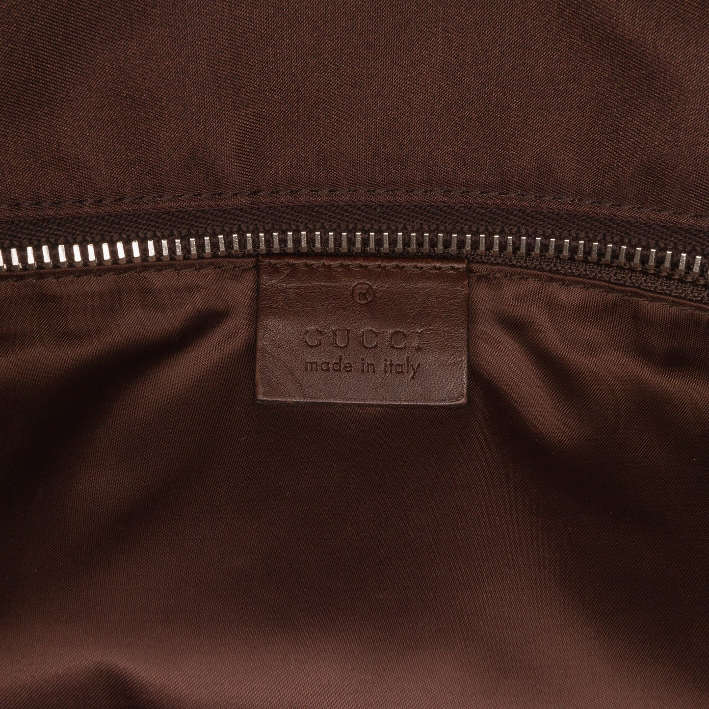 Brown Gucci Diamante Web Tote