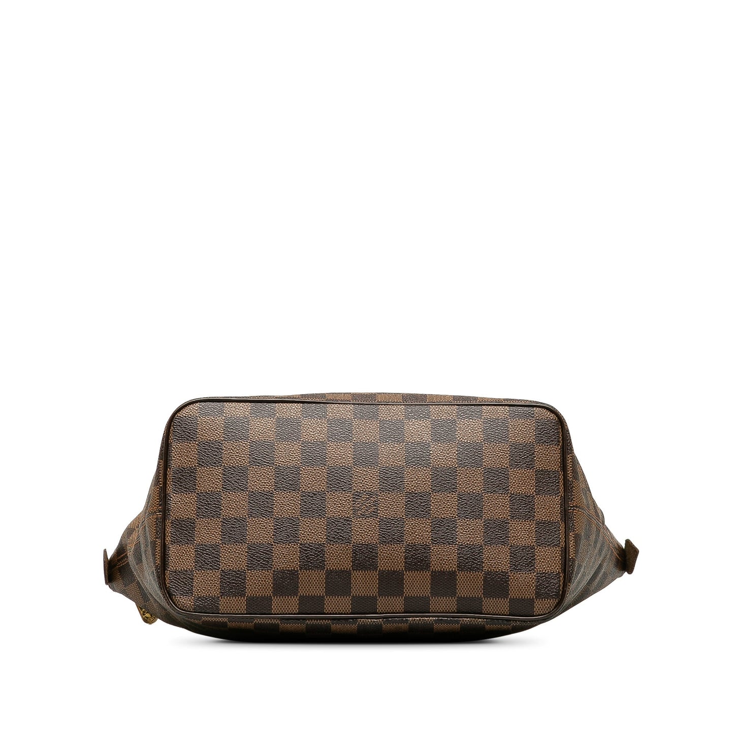 Brown Louis Vuitton Damier Ebene Saleya PM Handbag