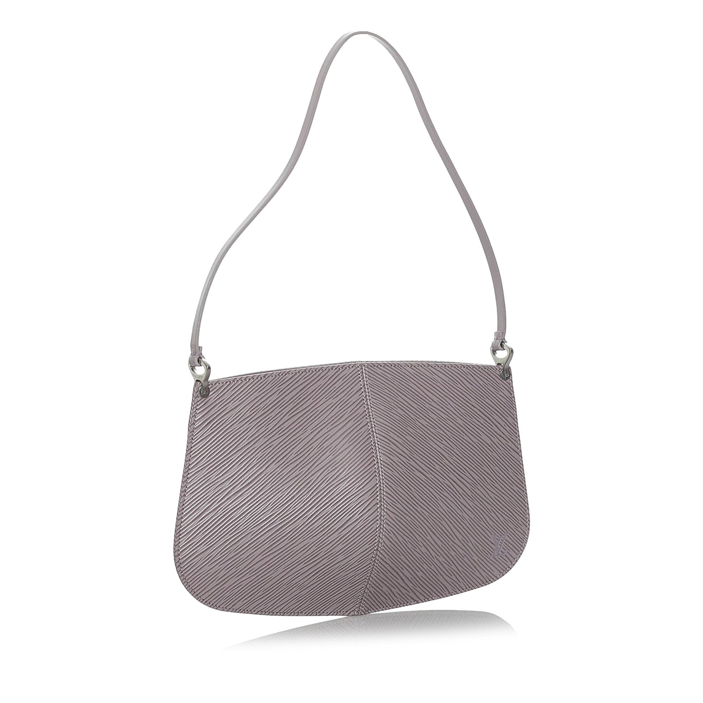 Purple Louis Vuitton Epi Demi Lune Pochette Bag