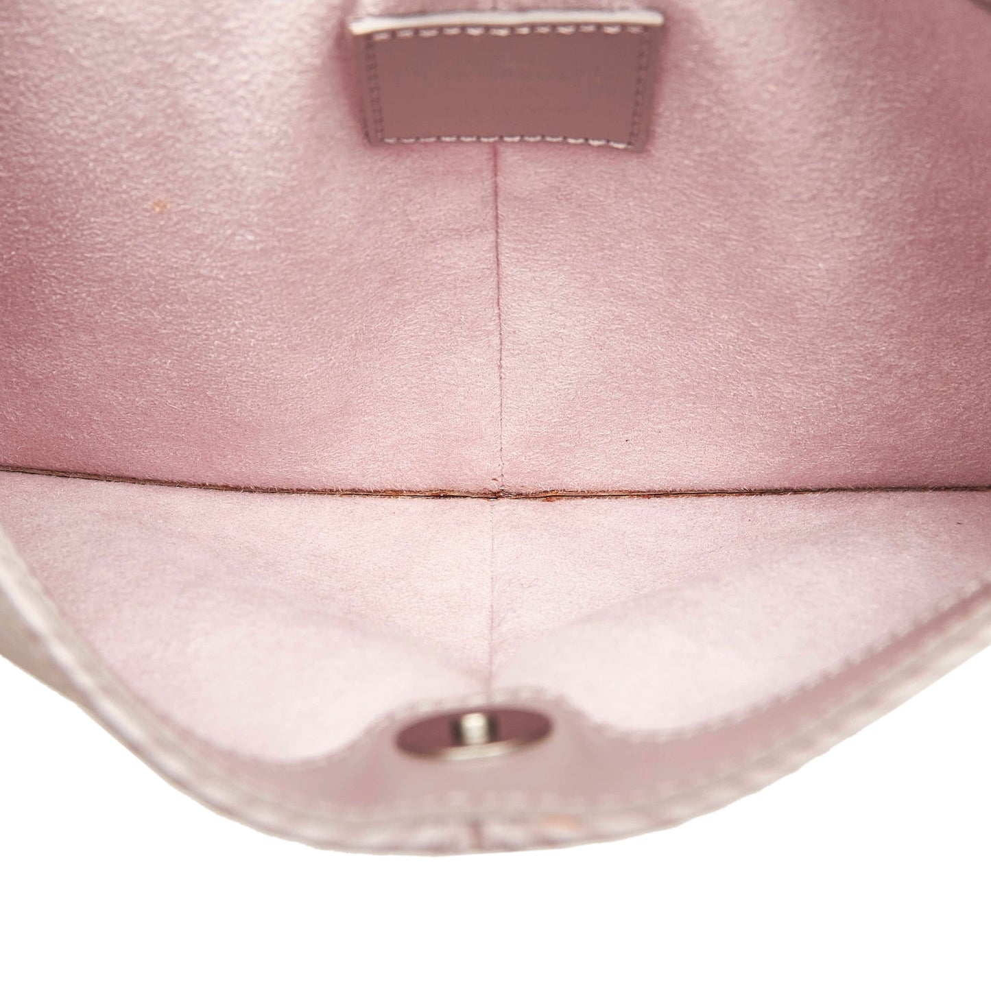 Purple Louis Vuitton Epi Demi Lune Pochette Bag
