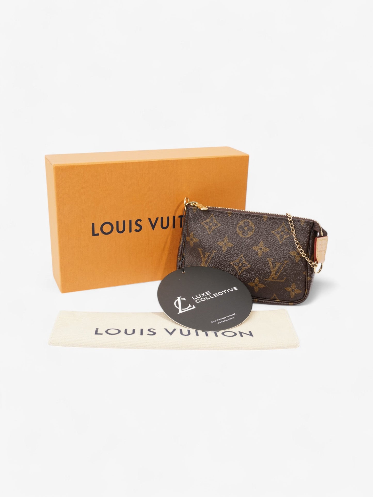 Louis Vuitton Mini pochette Monogram Coated Canvas
