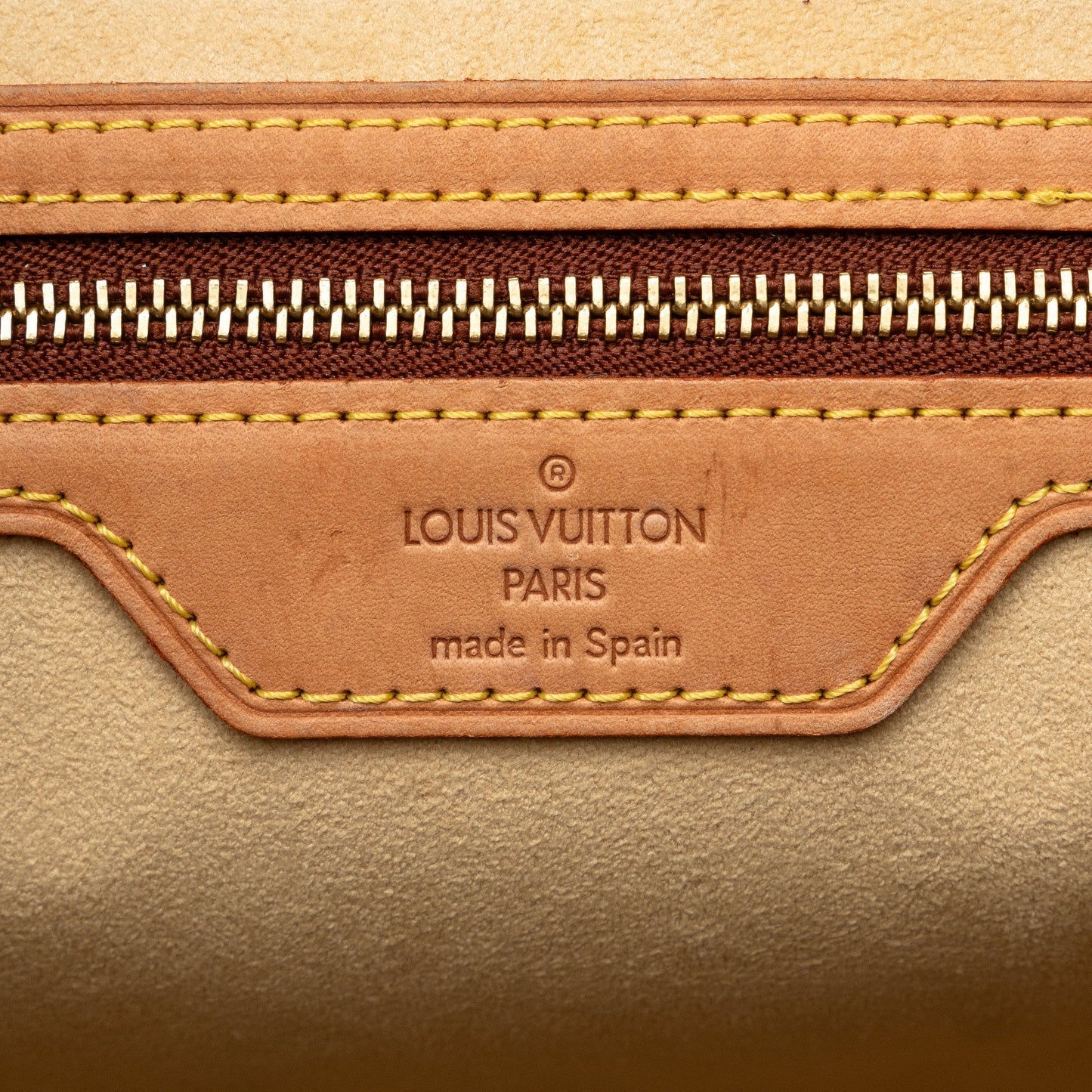 Brown Louis Vuitton Monogram Luco Tote Bag