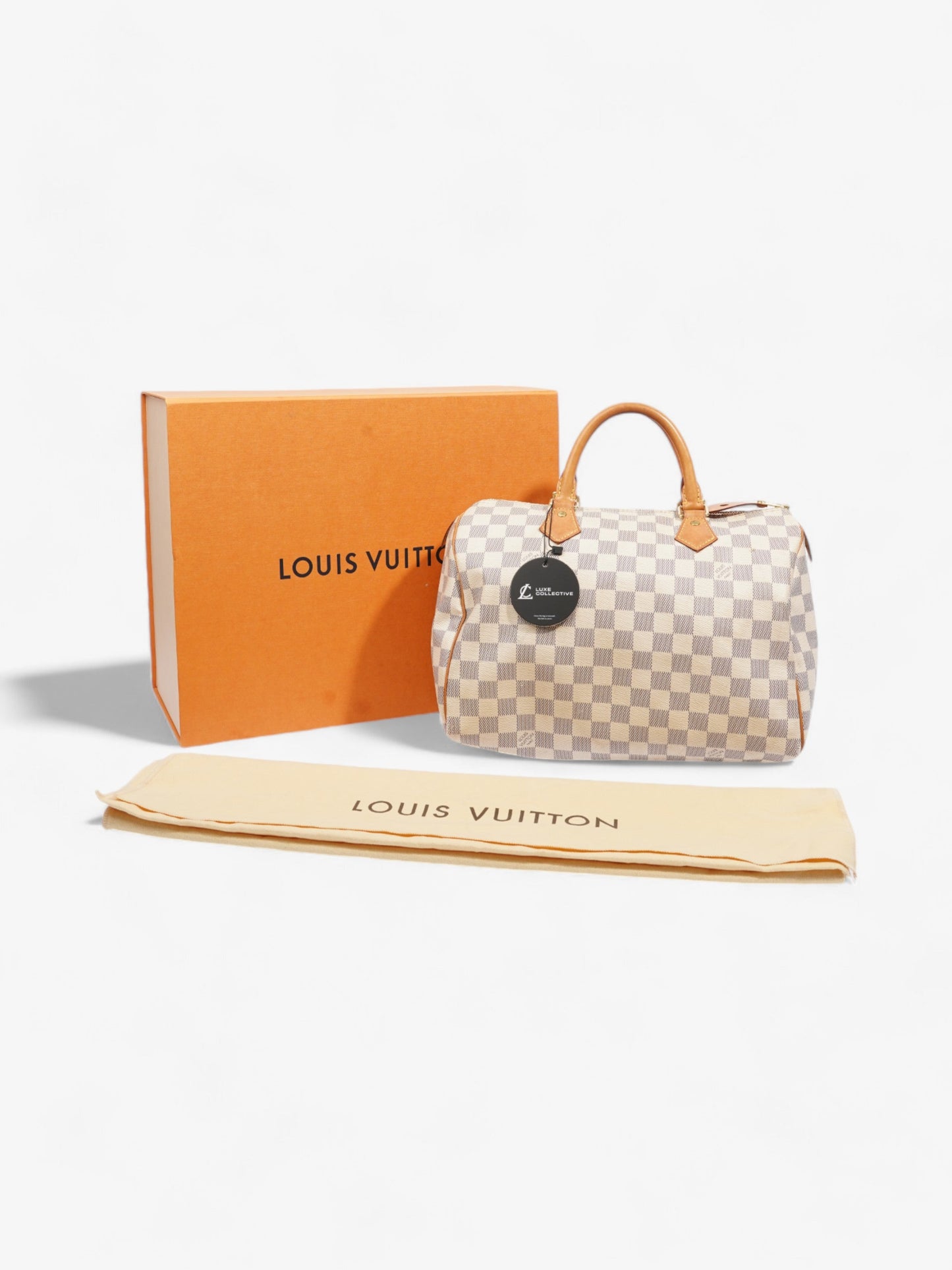 Louis Vuitton Speedy Damier Azur Coated Canvas 30