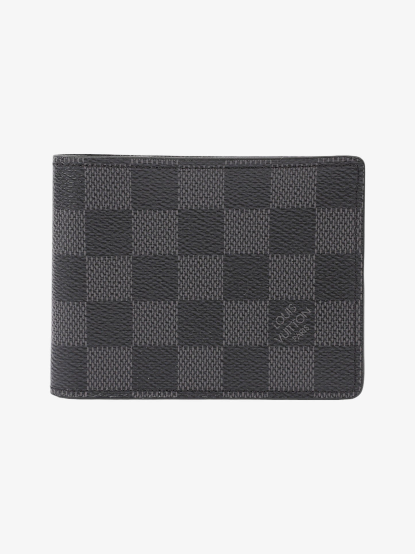 Louis Vuitton Slender Wallet Damier Graphite Coated Canvas NM