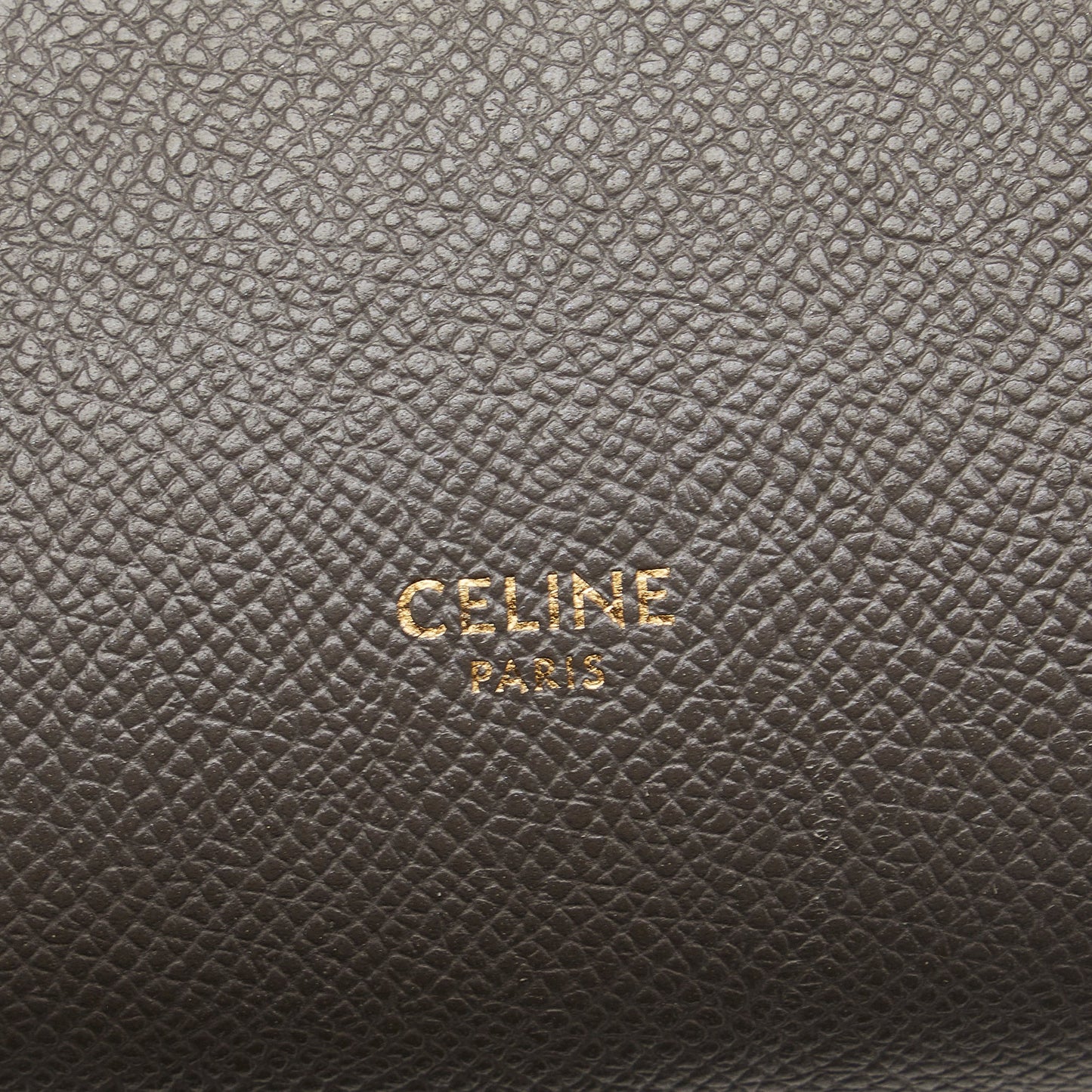 Celine Belt Bag Pico Grey Leather