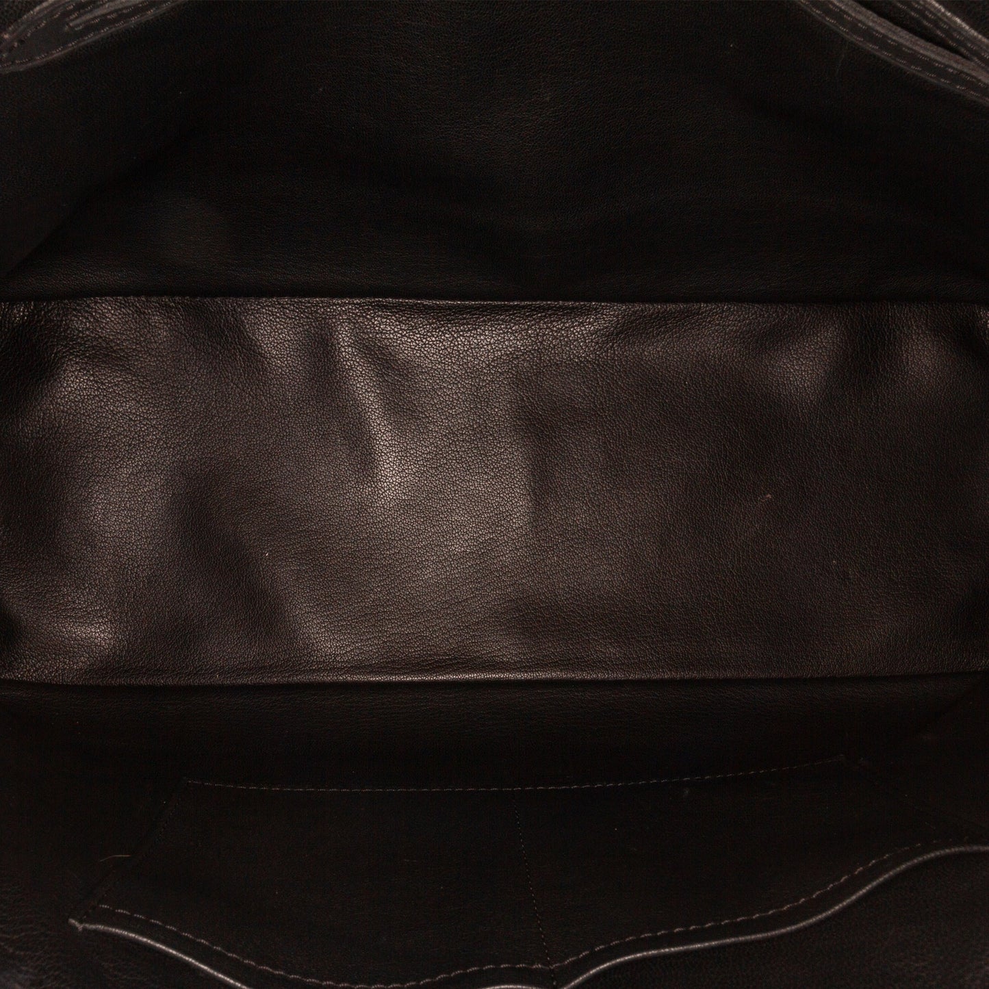 Black Louis Vuitton Cuir Obsession Lockit East-West Handbag