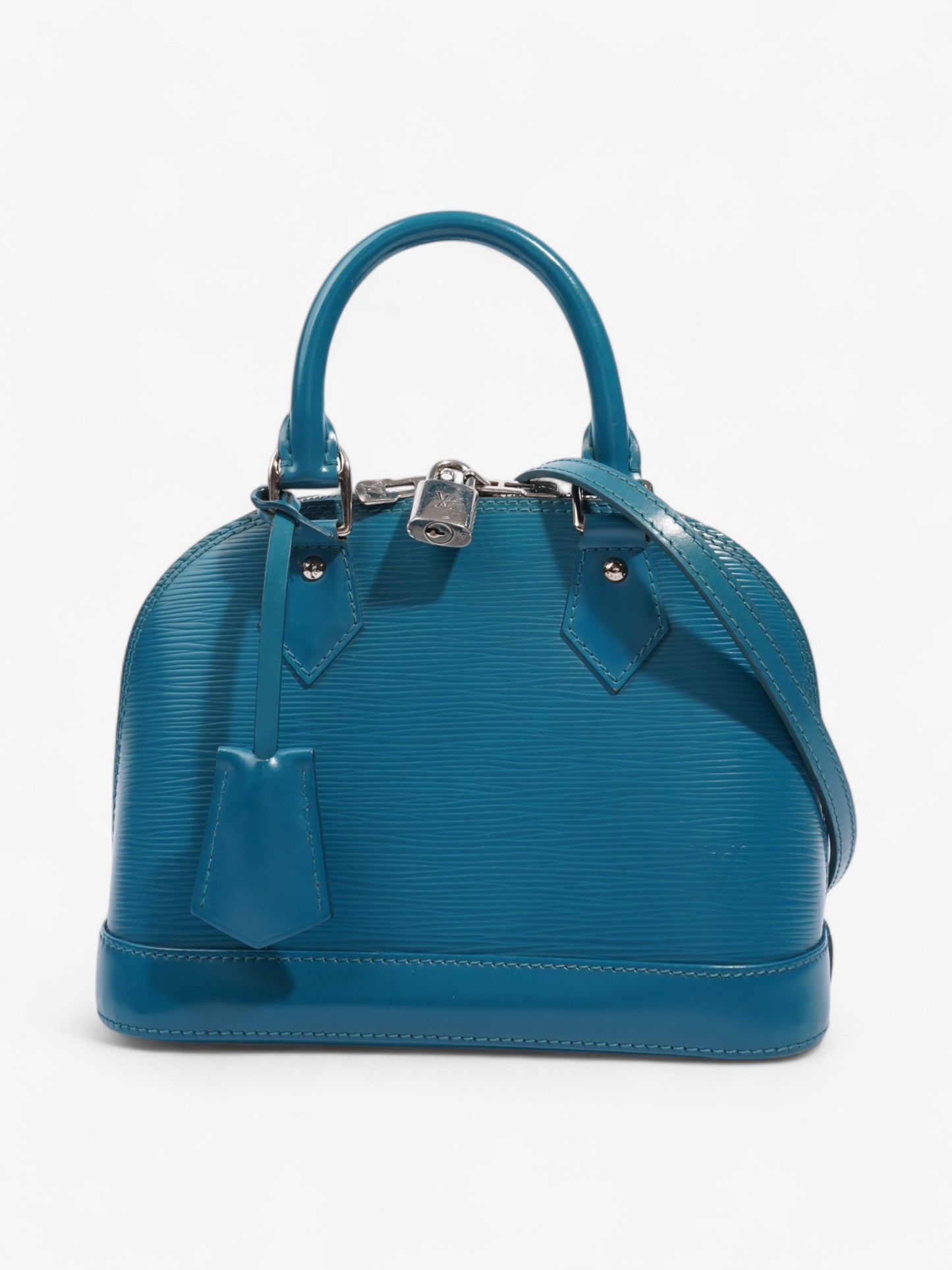 Louis Vuitton Alma Cyan Epi Leather BB