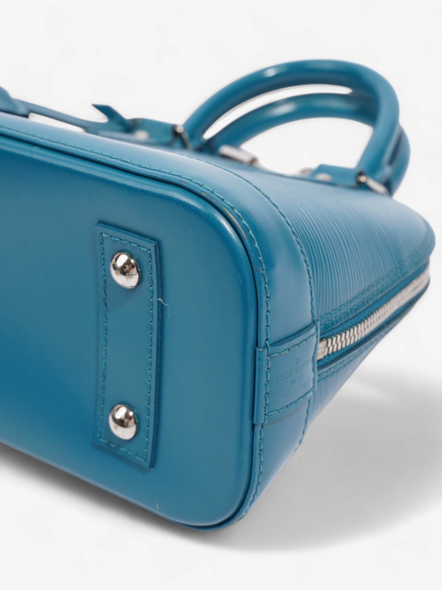 Louis Vuitton Alma Cyan Epi Leather BB