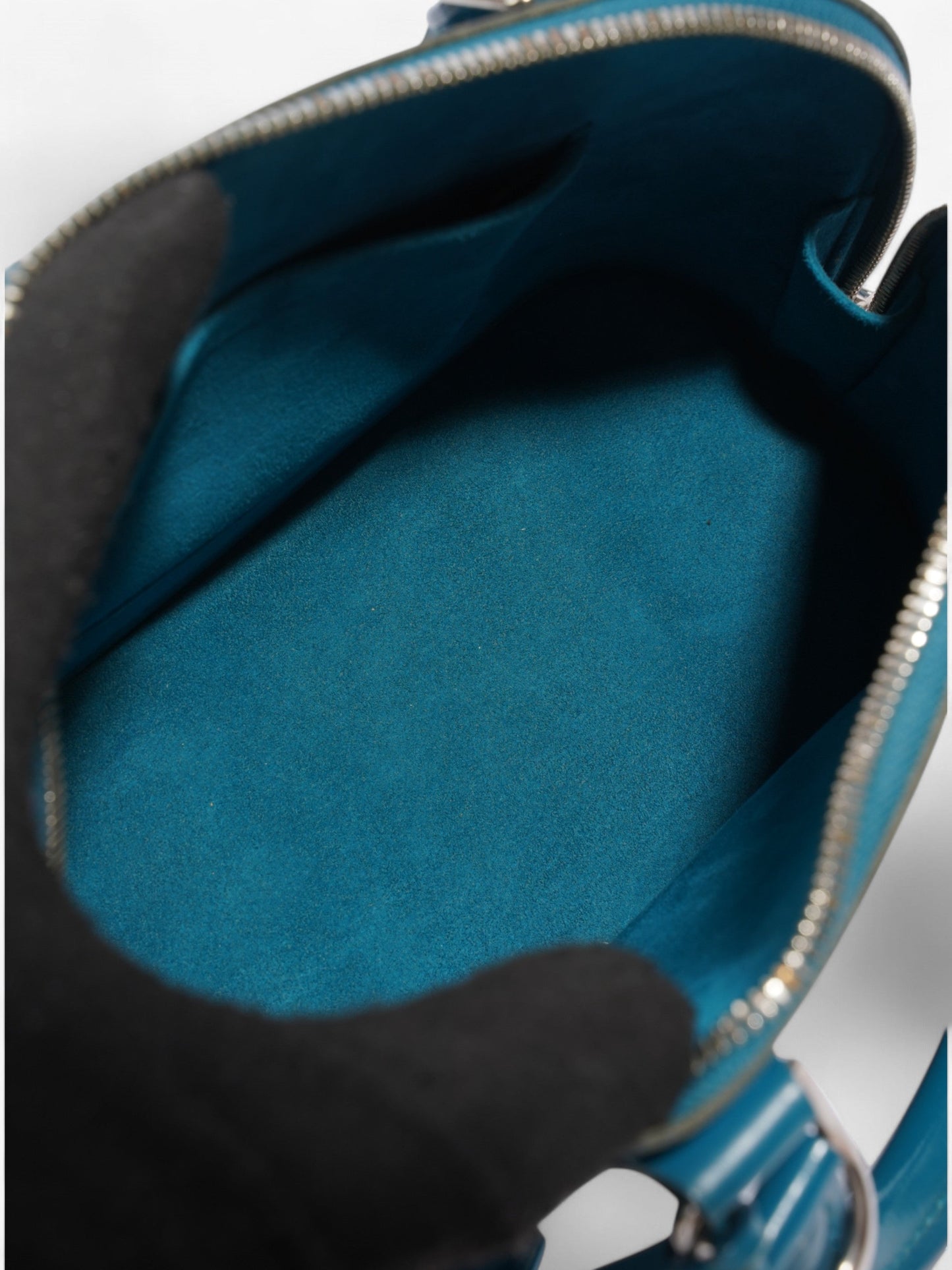 Louis Vuitton Alma Cyan Epi Leather BB