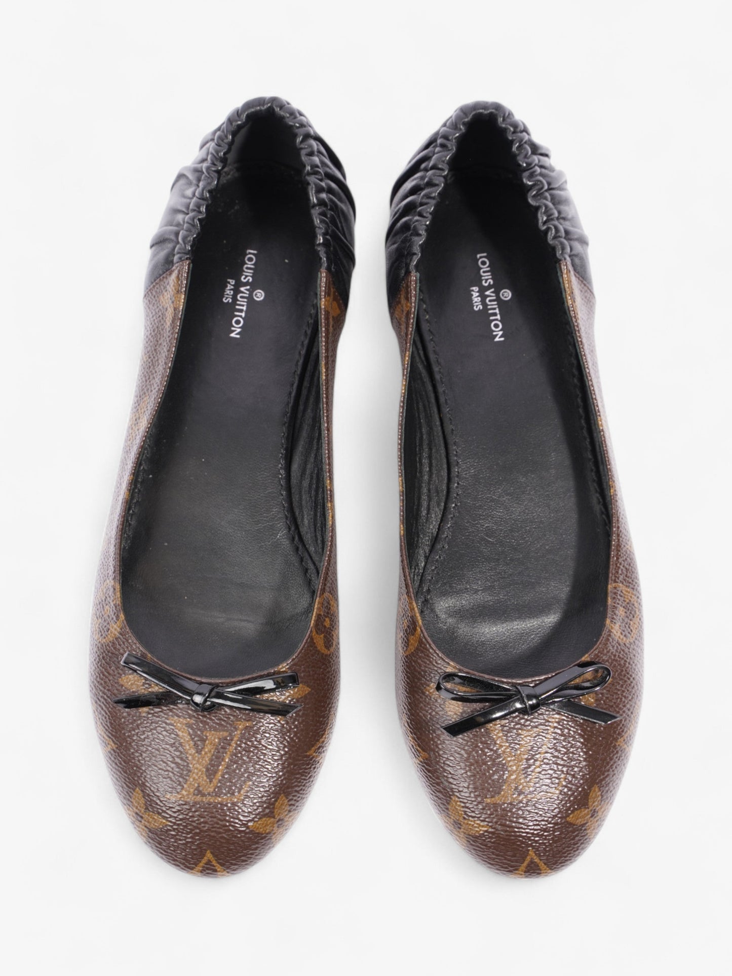 Louis Vuitton Joy Ballerina Pump Monogram Coated Canvas EU 37 UK 4