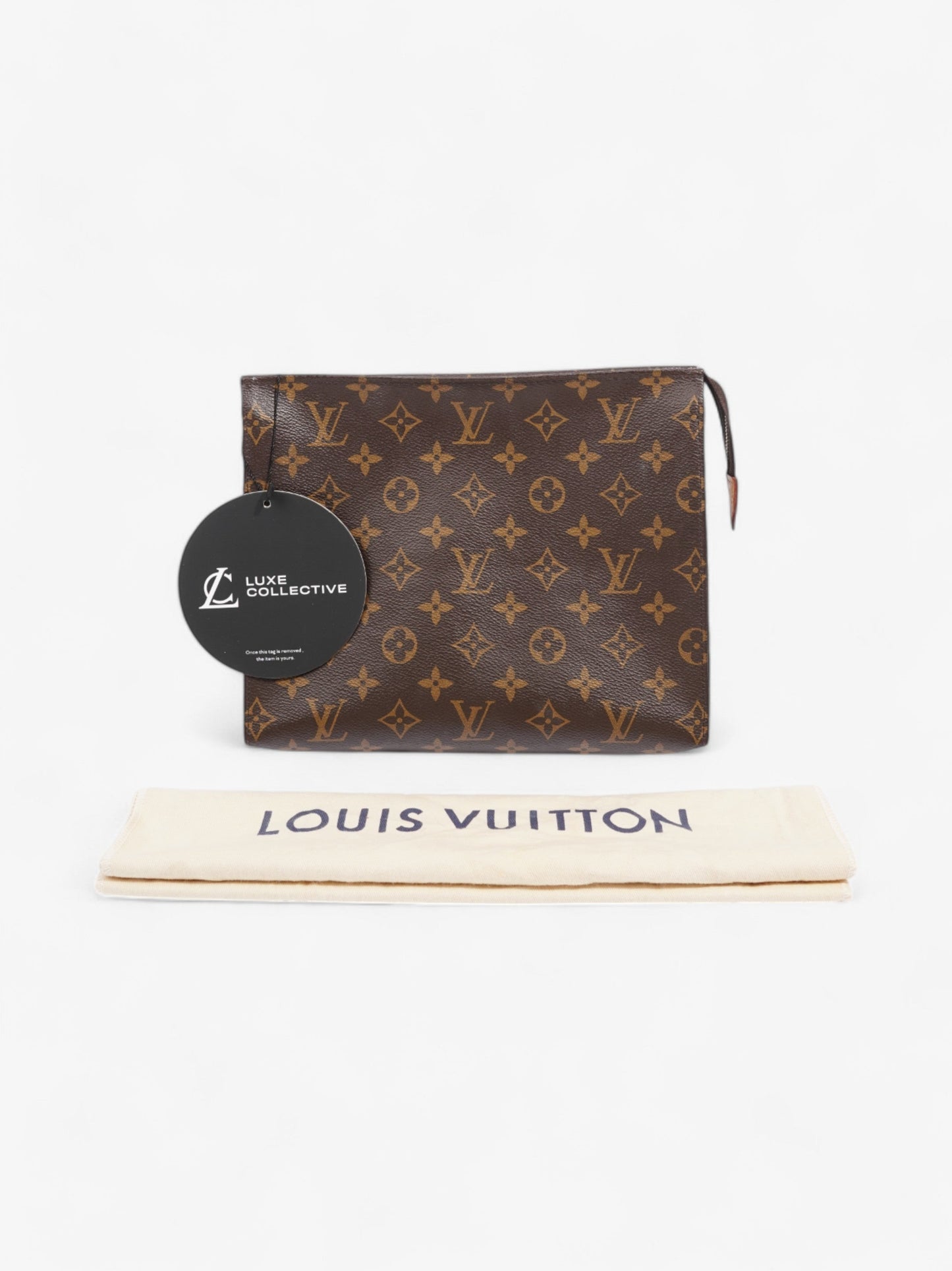 Louis Vuitton Toiletry Pouch Monogram Coated Canvas 26