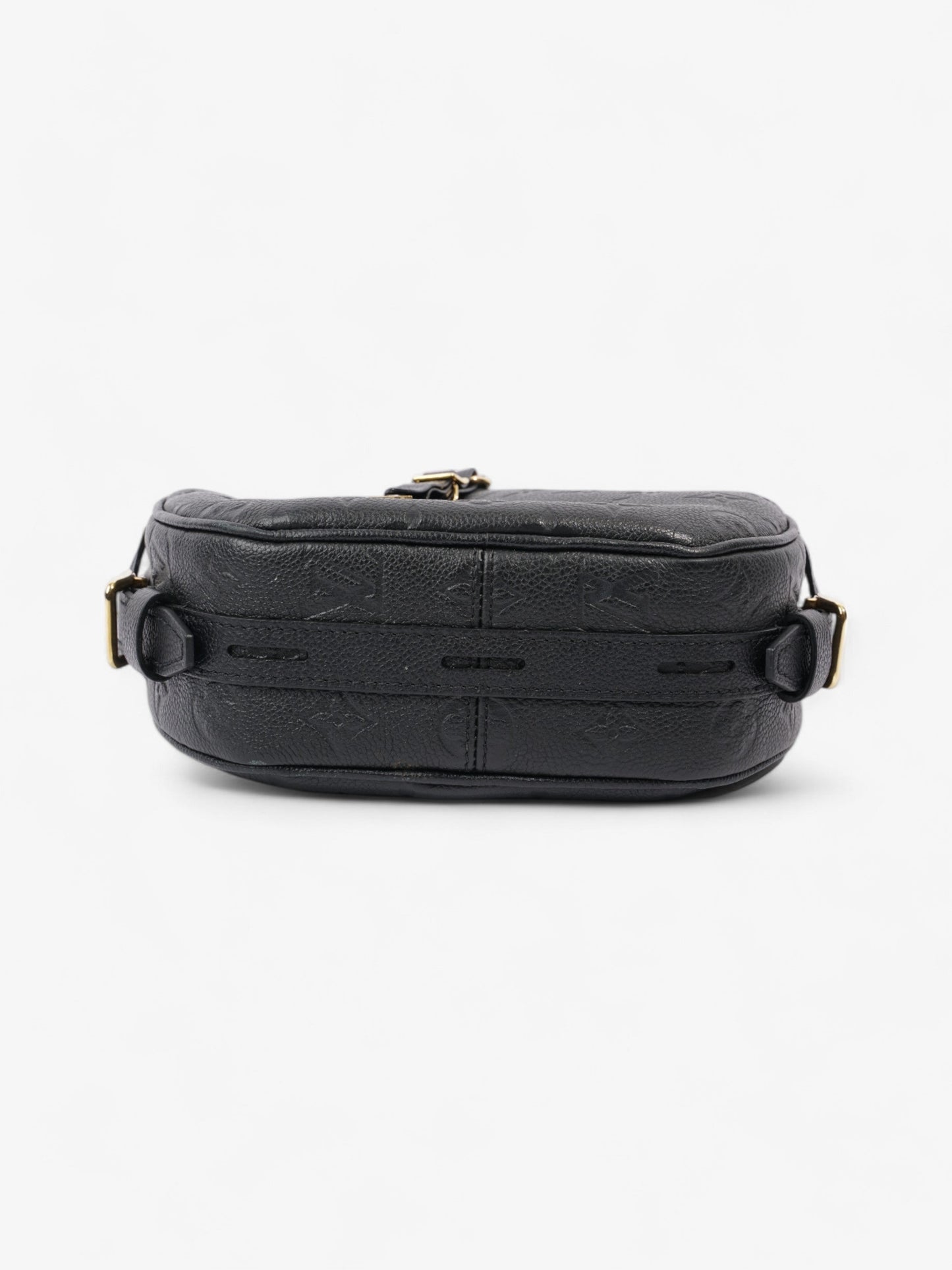 Louis Vuitton Boite Chapeau Souple Black Empreinte Leather MM