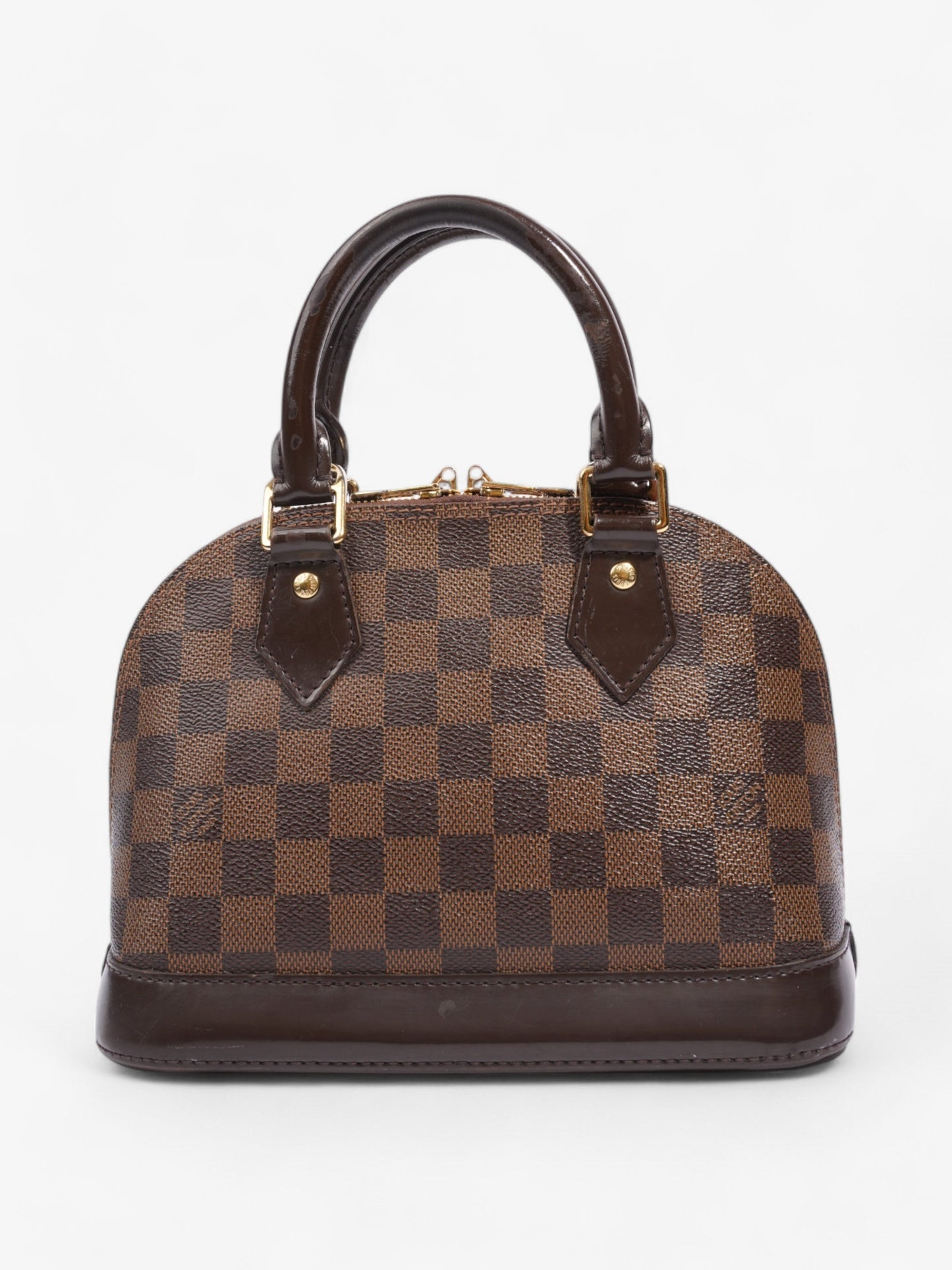 Louis Vuitton Alma Damier Ebene Coated Canvas BB