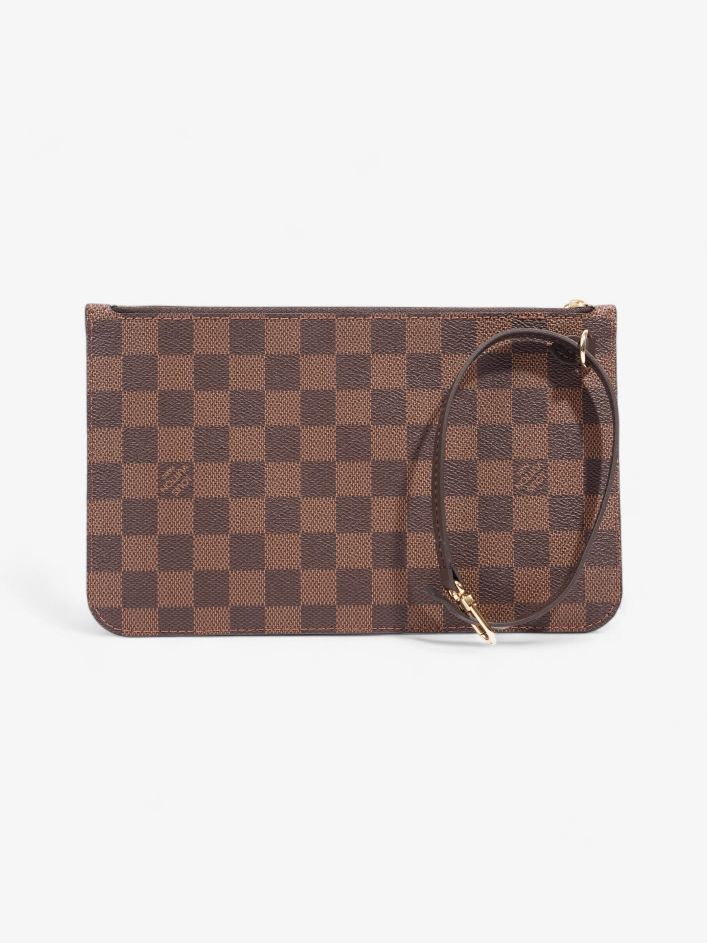 Louis Vuitton Neverfull Pouch Damier Ebene Coated Canvas