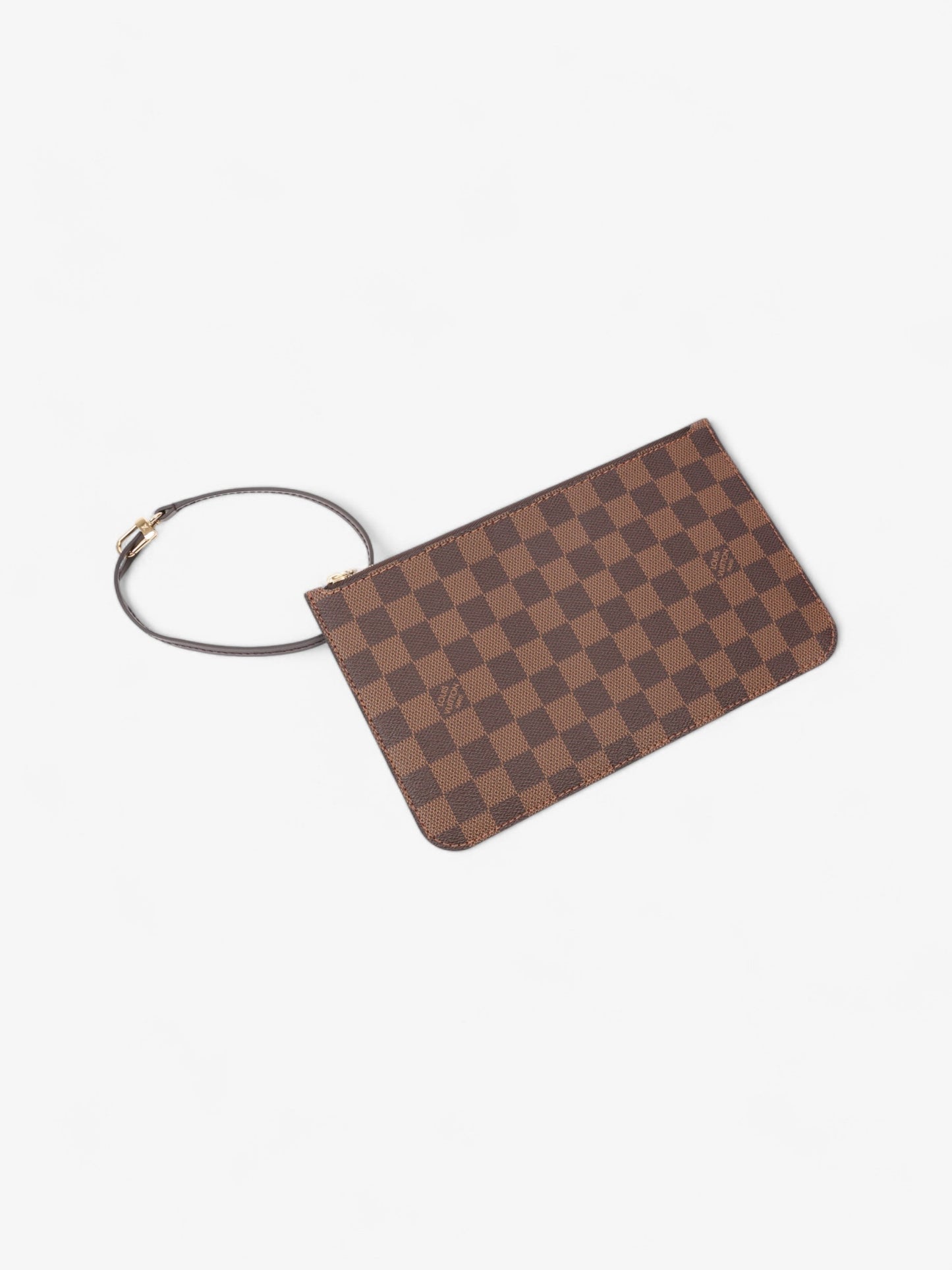 Louis Vuitton Neverfull Pouch Damier Ebene Coated Canvas