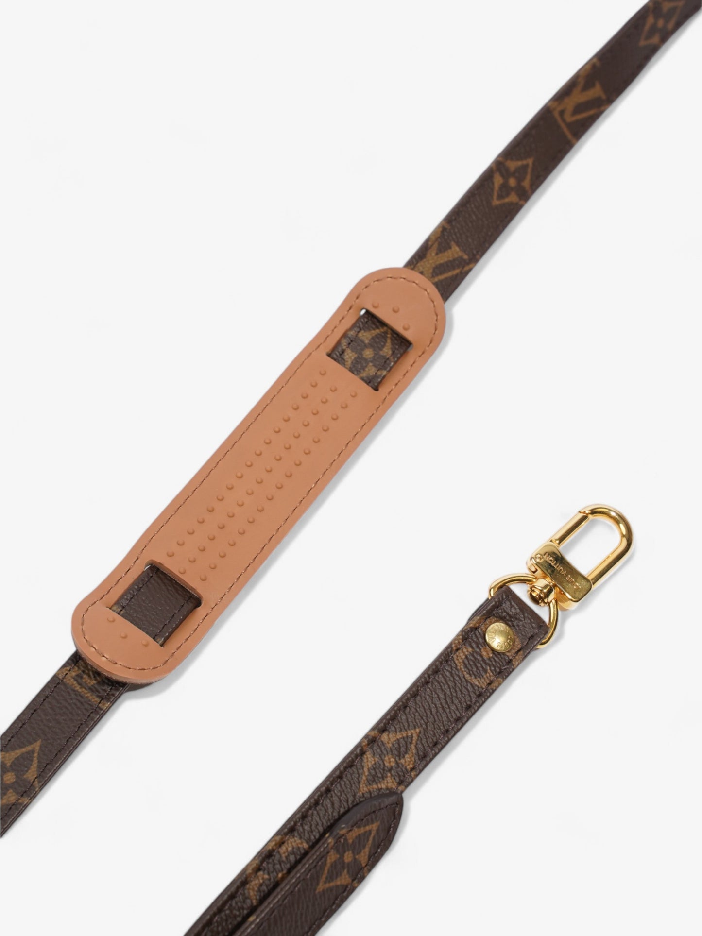 Louis Vuitton Bandouli猫re Bag Strap Monogram / Gold Coated Canvas