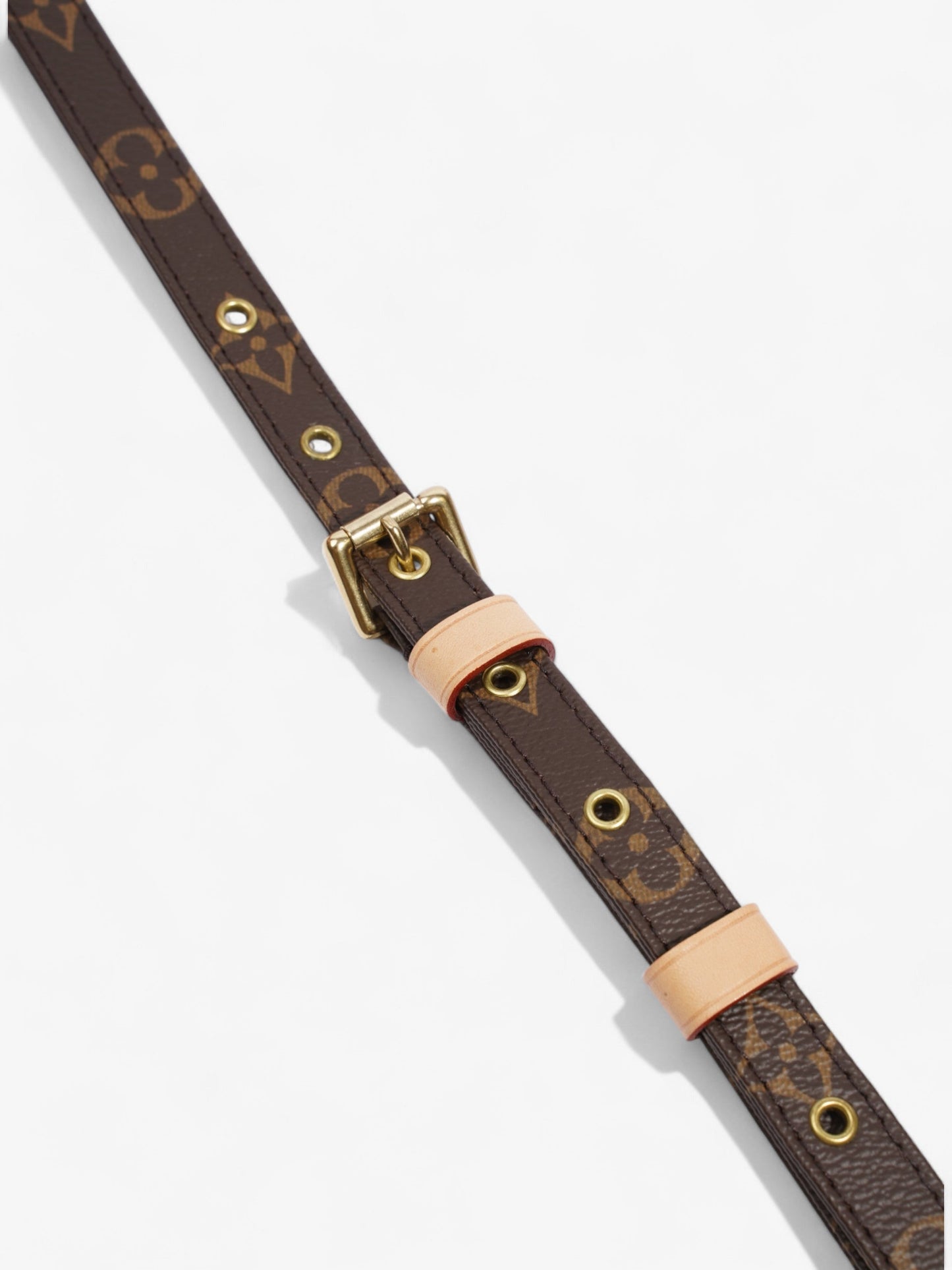Louis Vuitton Bandouli猫re Bag Strap Monogram / Gold Coated Canvas