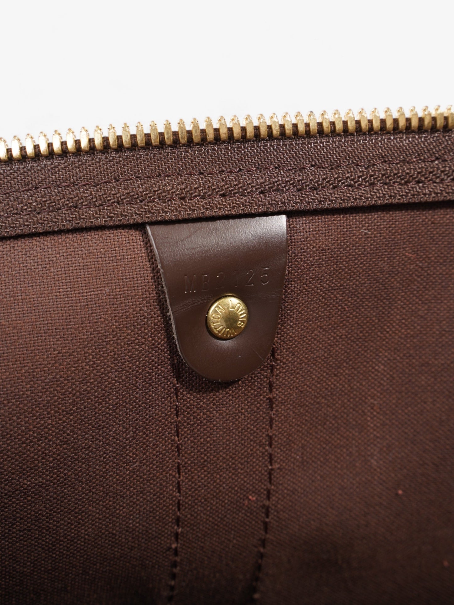 Louis Vuitton Keepall Damier Ebene Coated Canvas 55