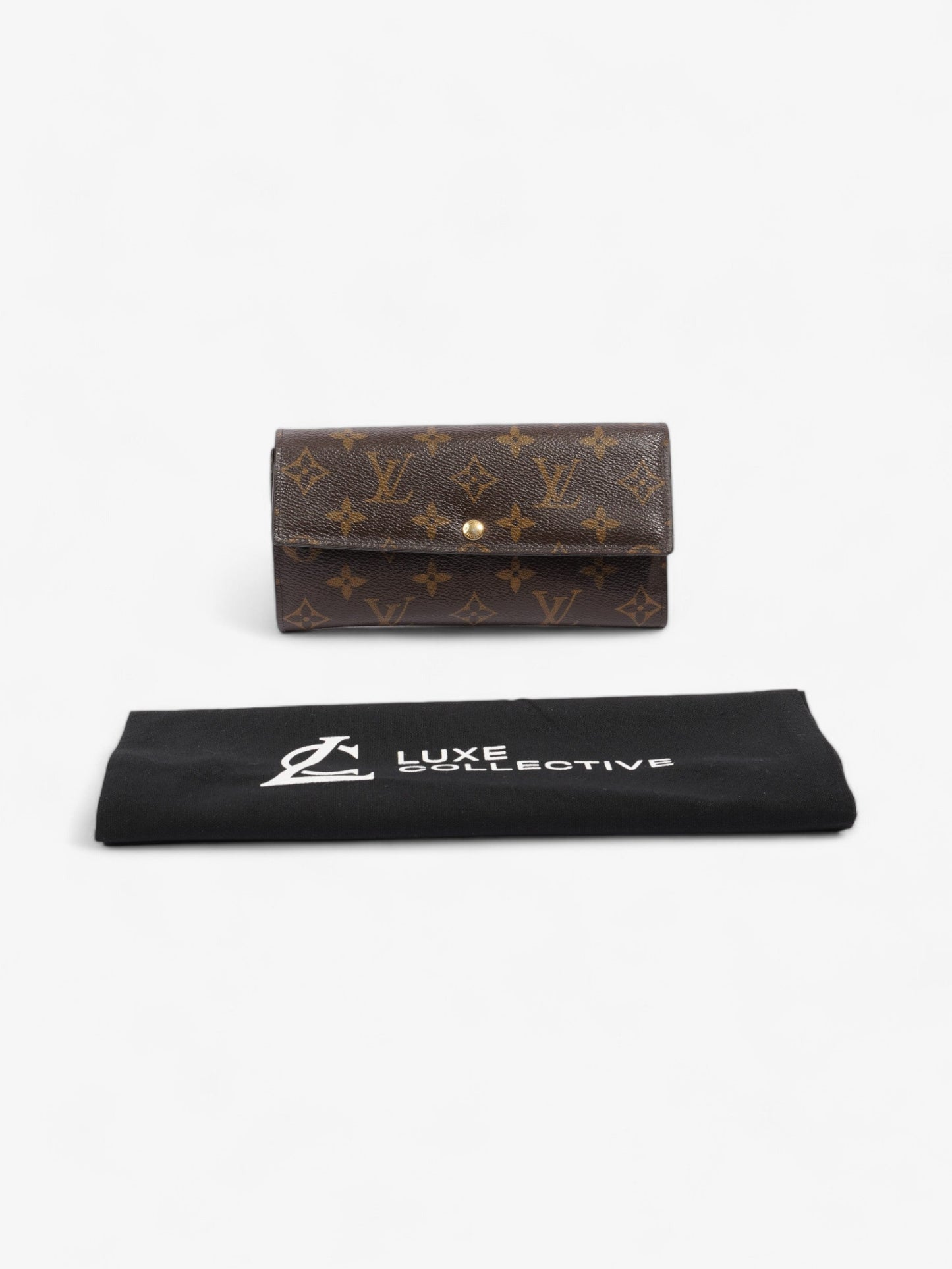Louis Vuitton Sarah Wallet Monogram Coated Canvas
