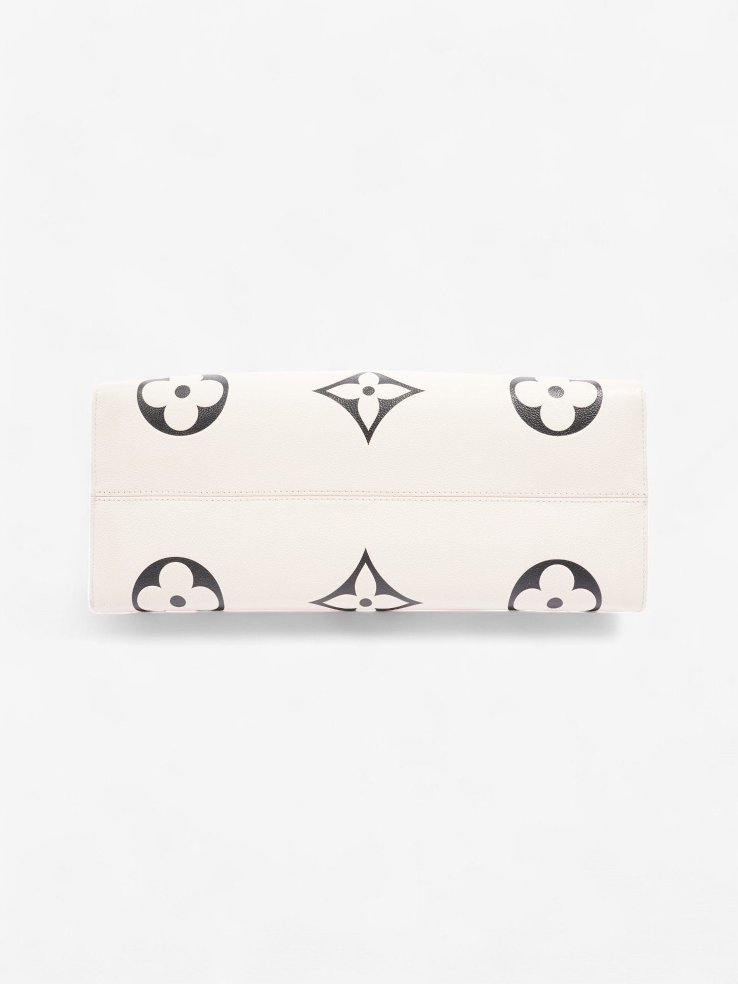 Louis Vuitton On the Go Cream / Black / Red Empreinte Leather GM