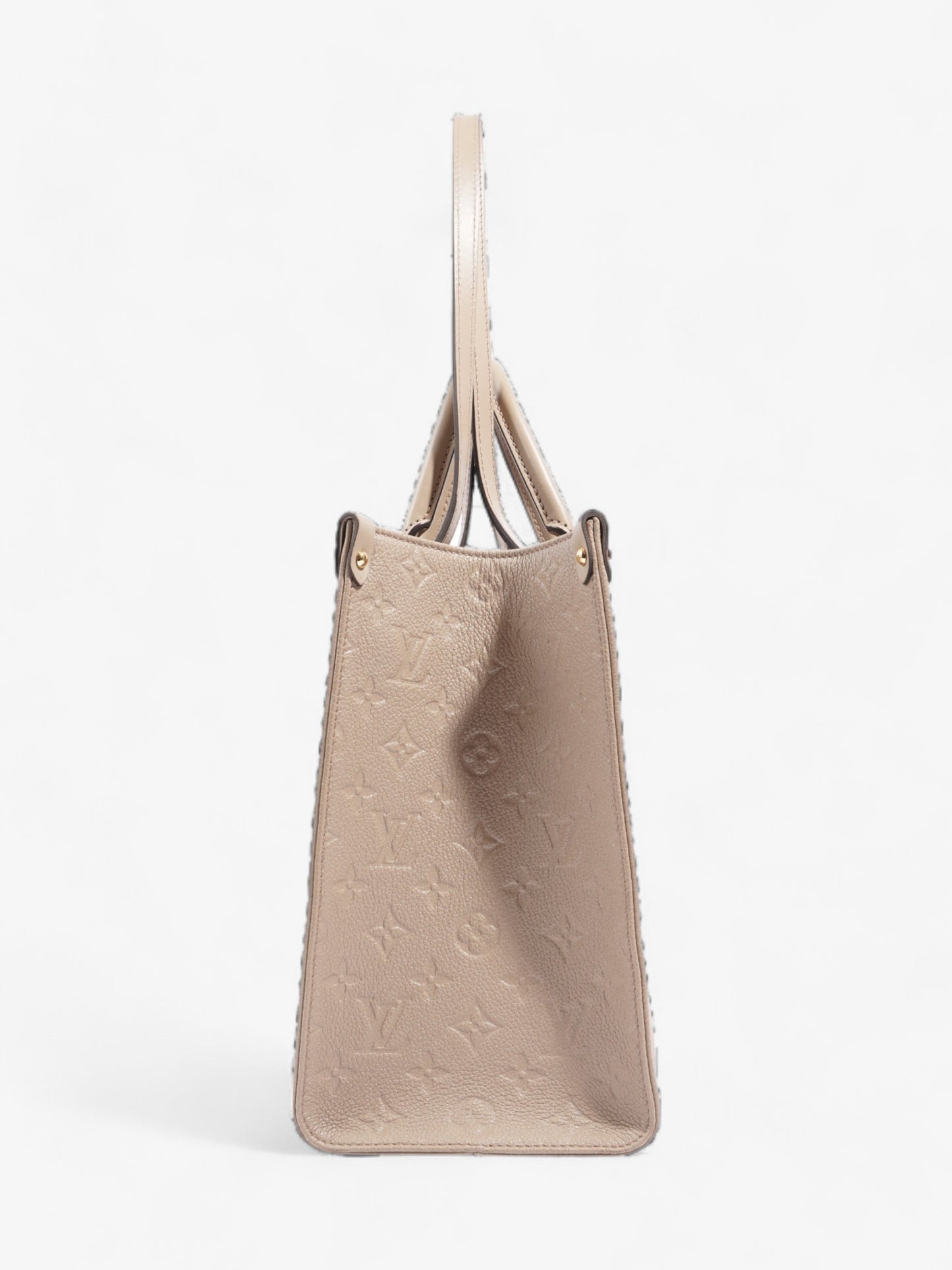 Louis Vuitton OnTheGo Beige Empreinte Leather MM