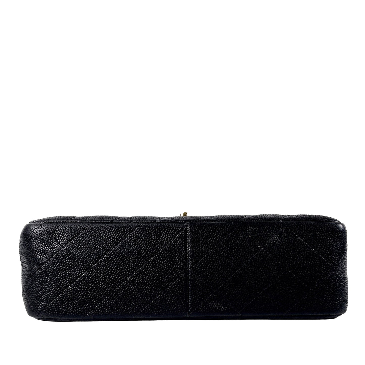 Jumbo Classic Caviar Double Flap
