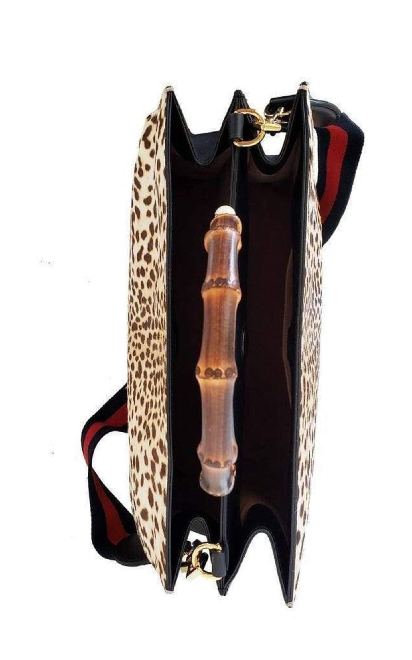 Nymphaea Leopard Print Large Bag