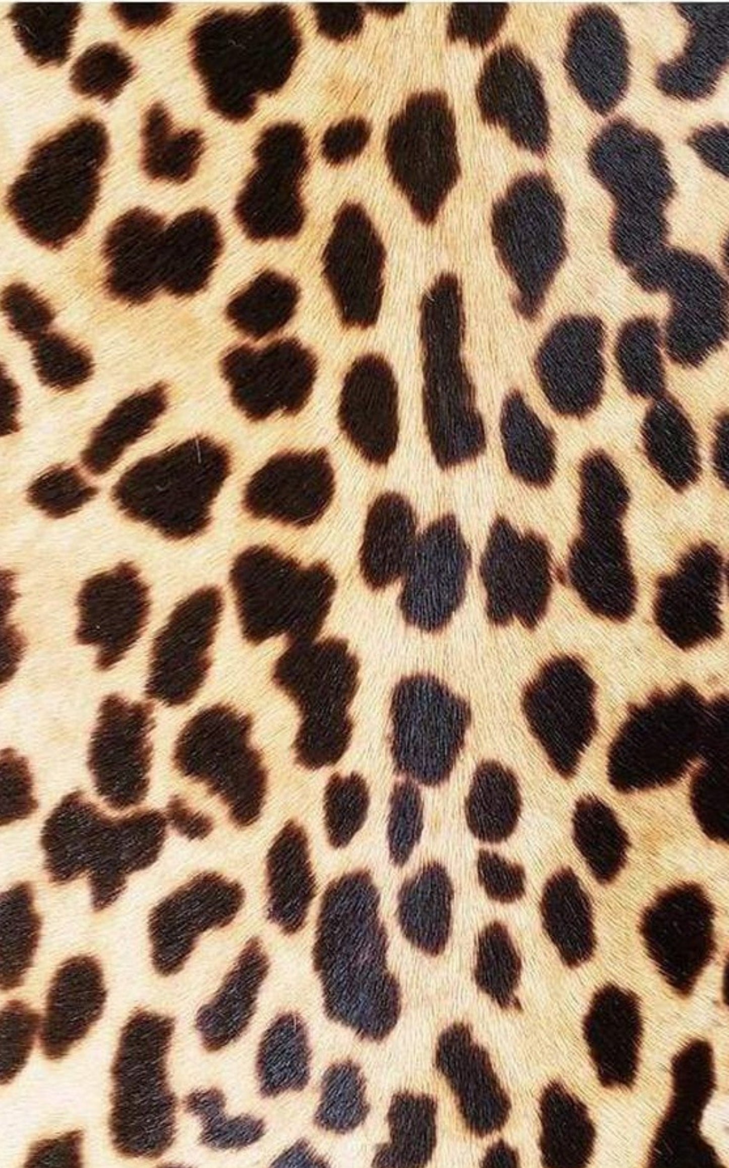 Nymphaea Leopard Print Large Bag